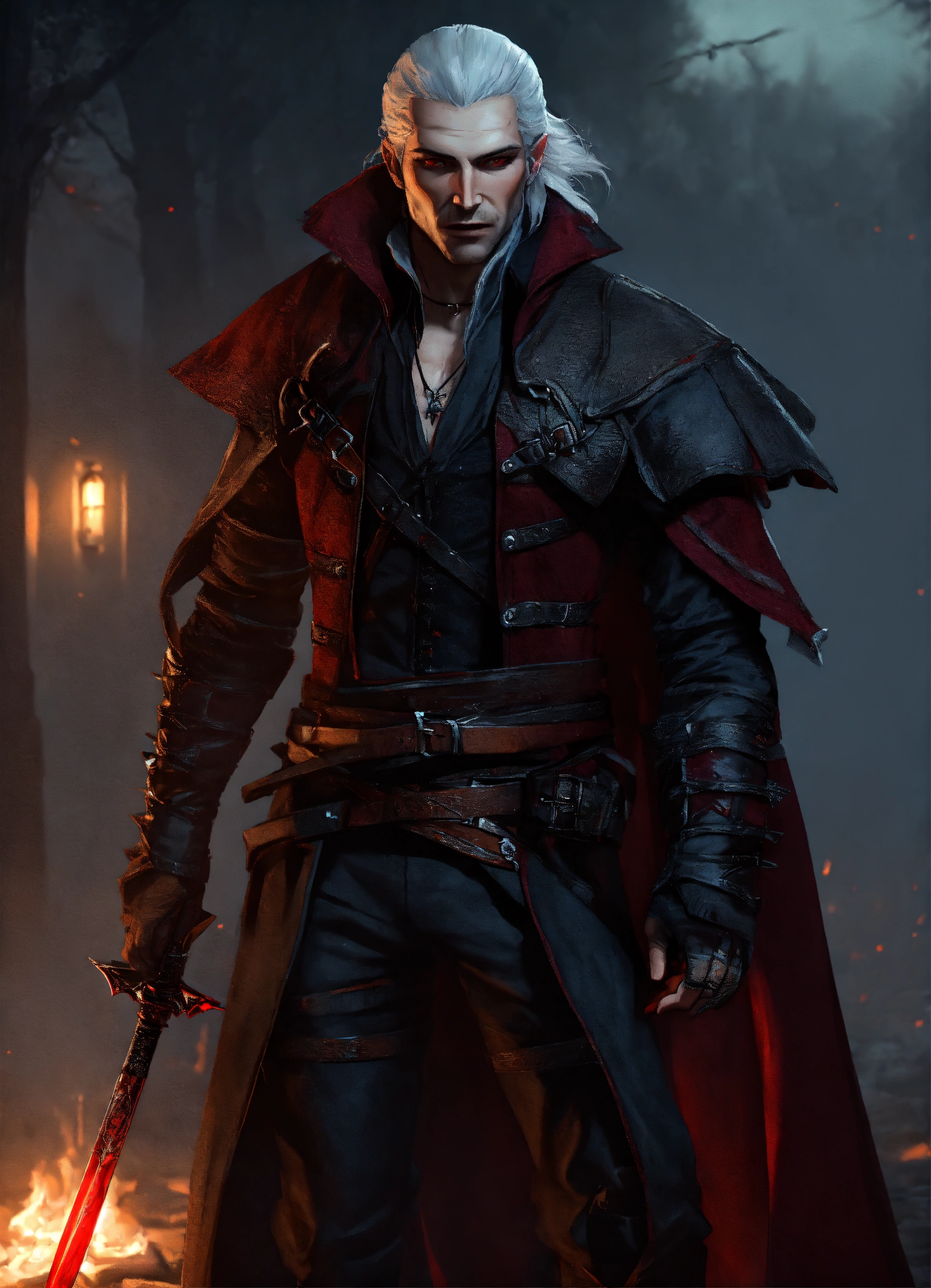 Lexica - Male vampire witcher