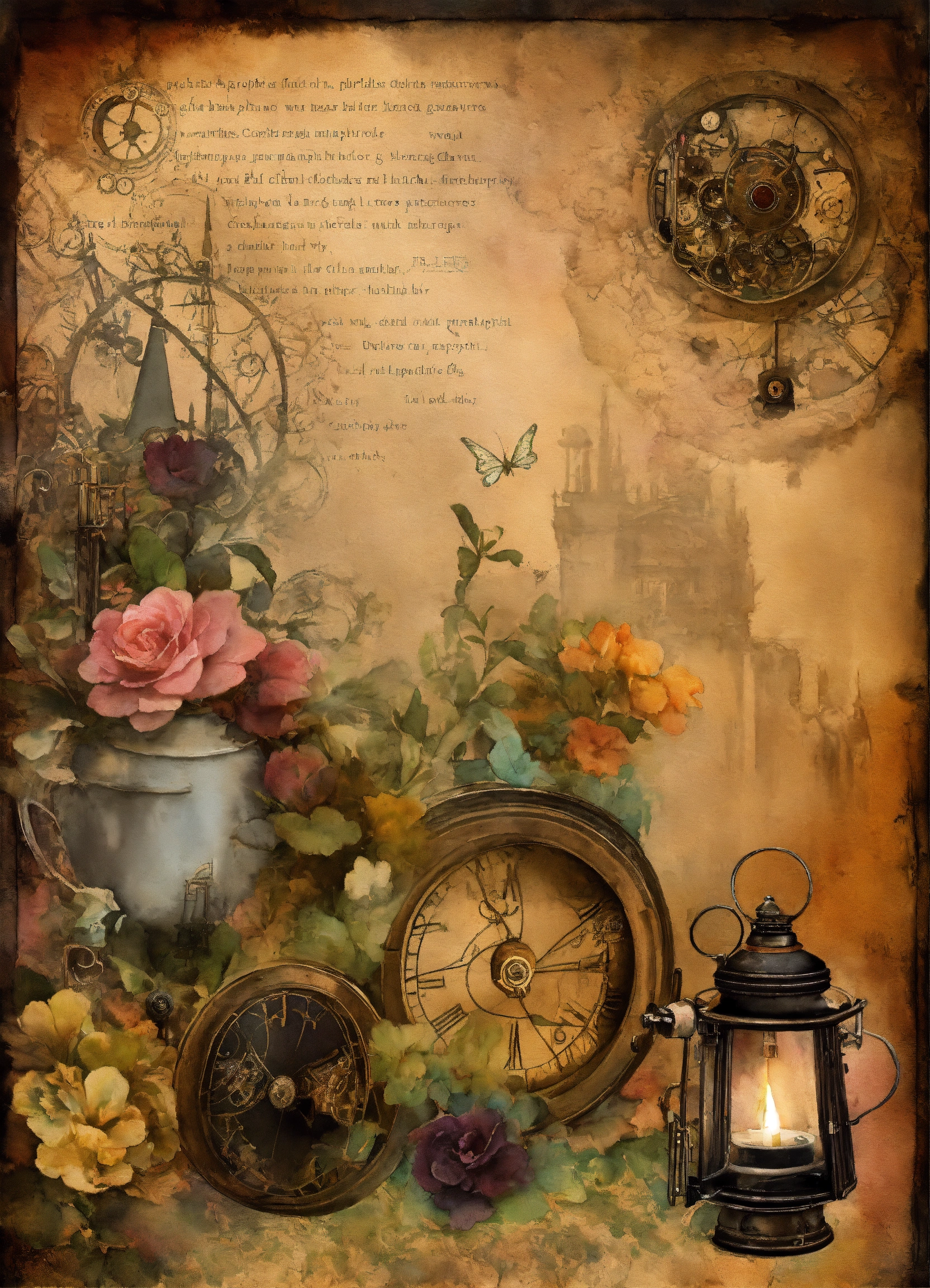 Lexica Shabby chic dreamy mist pastel junk journals Create detailed