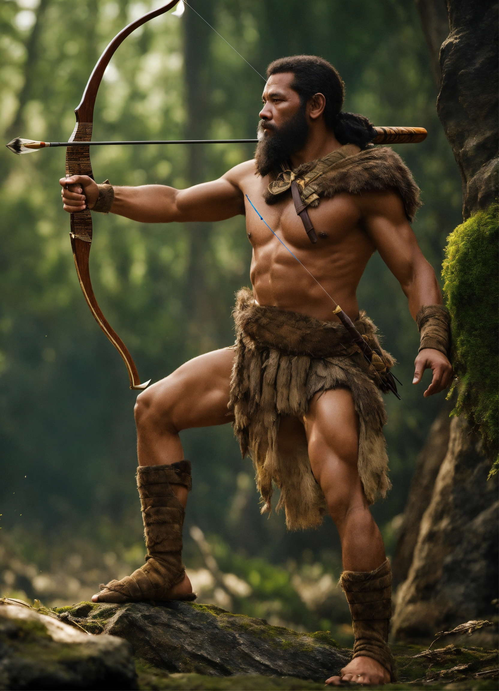 Lexica - Generate a hyper-realistic 4K resolution AI image of primitive ...