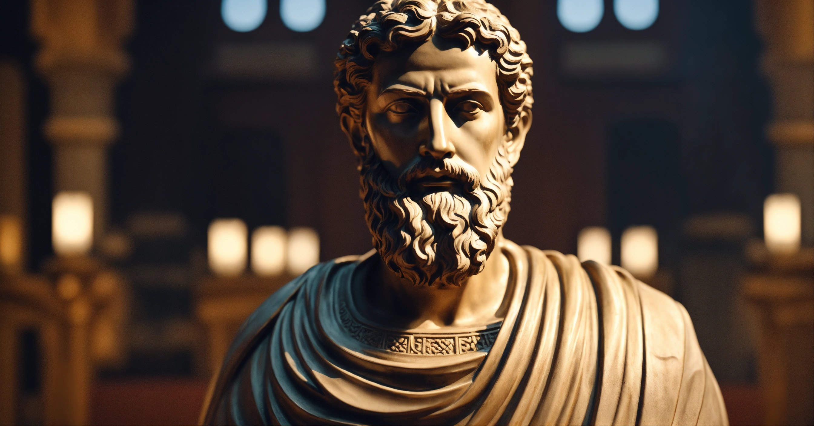 Lexica Stoic statue, simple understanding, revelation, new learning