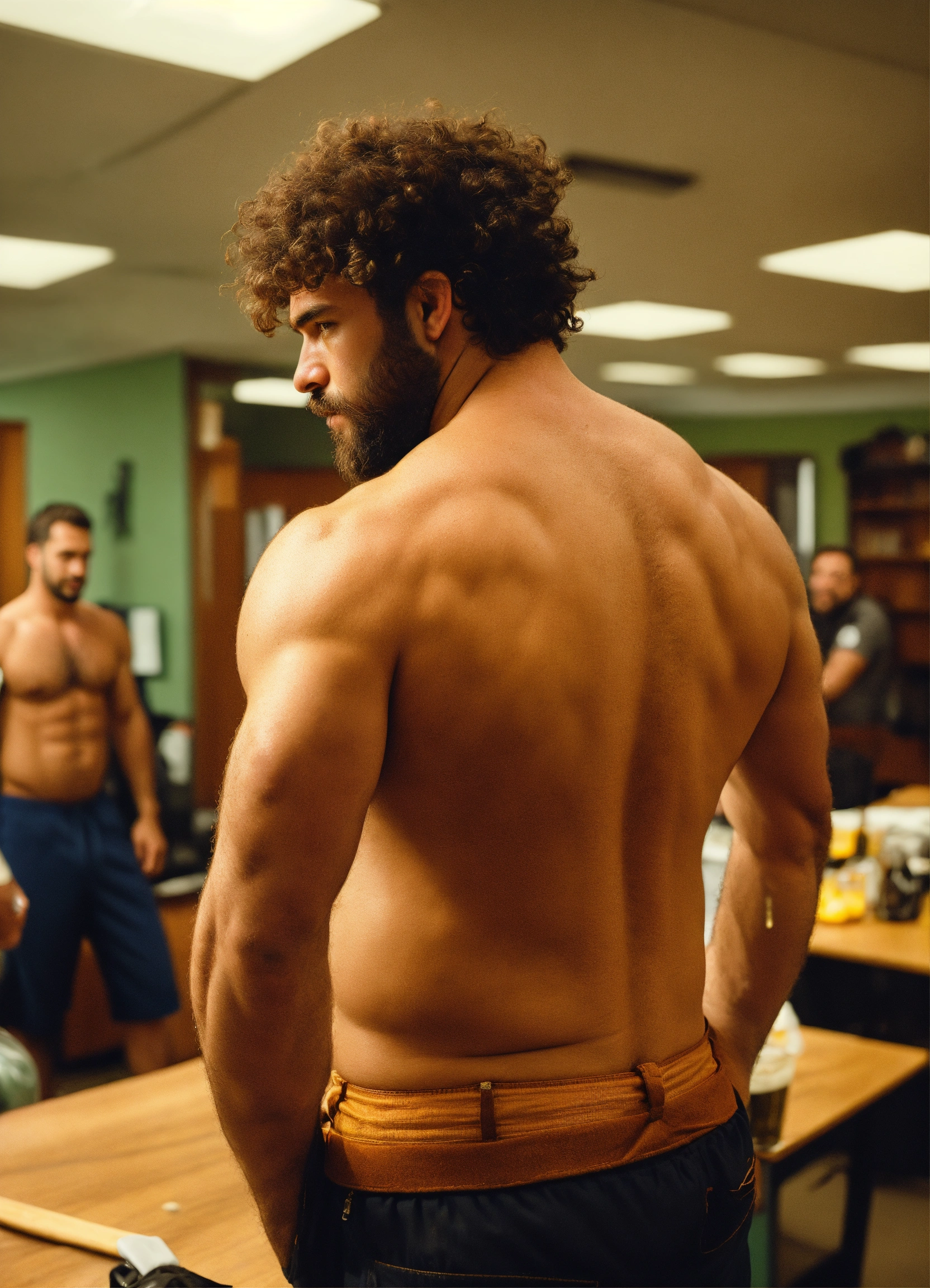 Lexica - Group of burly, average looking, hairy ,manly ,average bodies ...