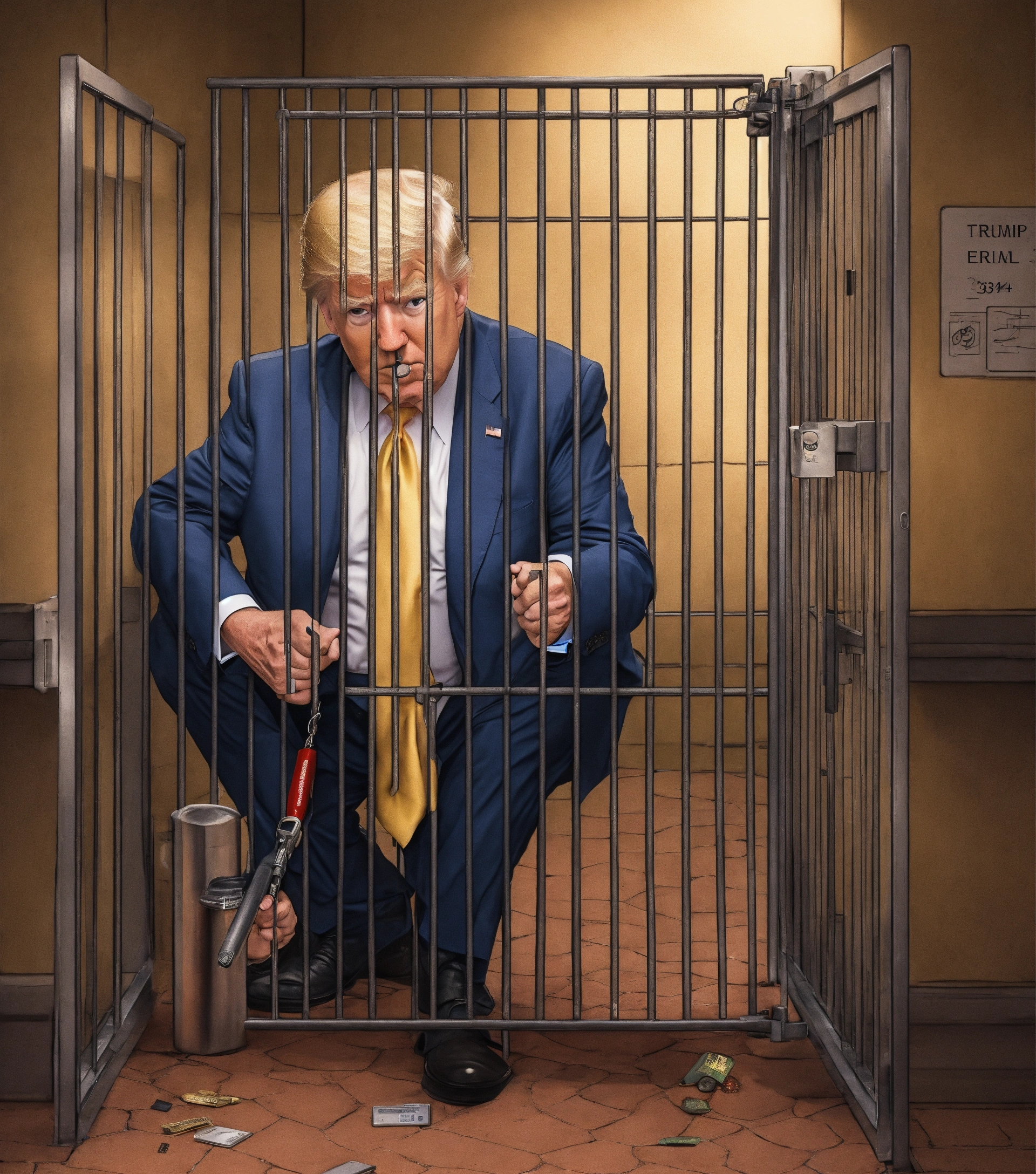 Lexica - Joe Biden Putting Donald Trump In Jail