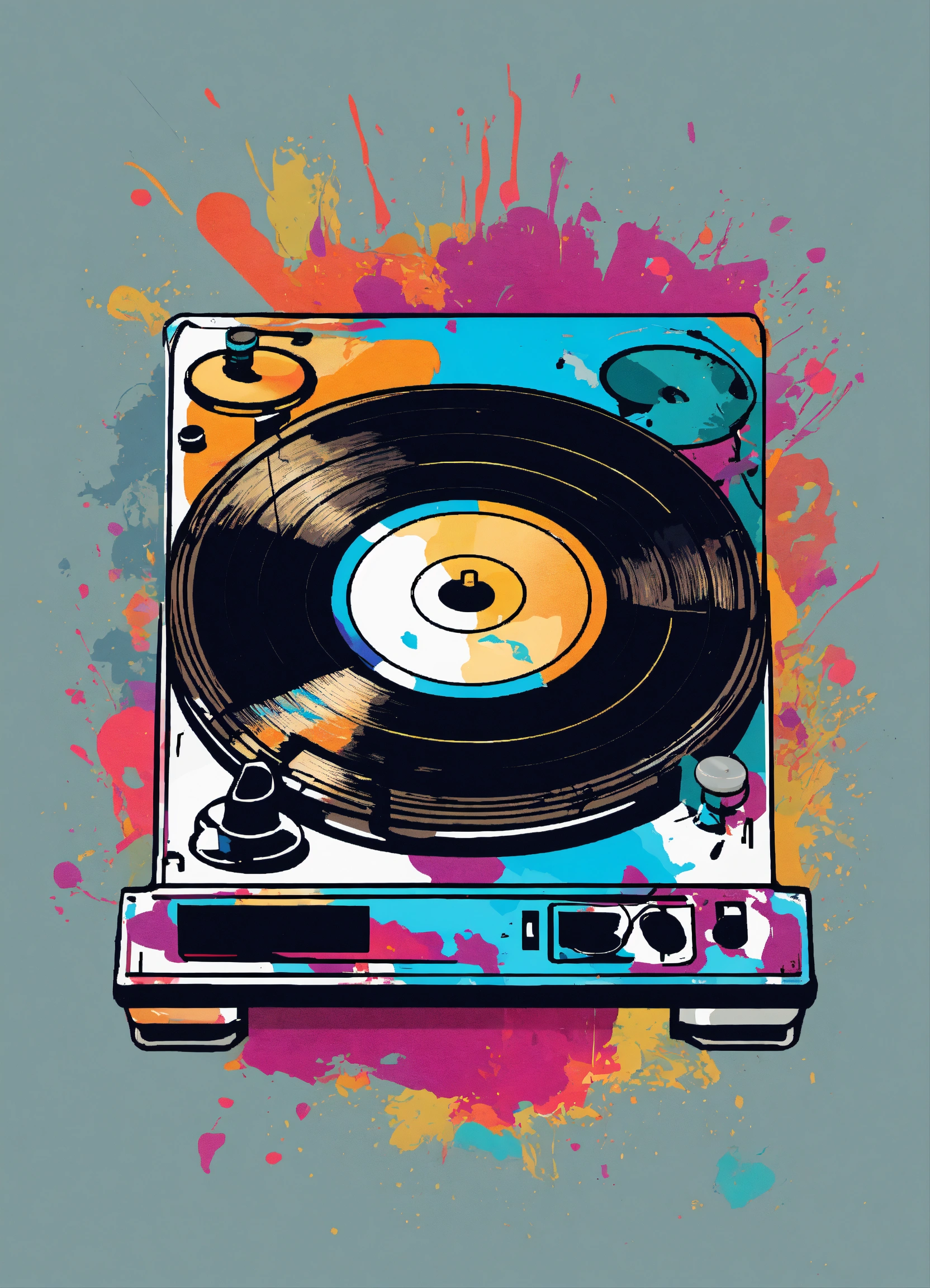 Lexica - STICKER ART, Print ready vector t-shirt design, illustration ...