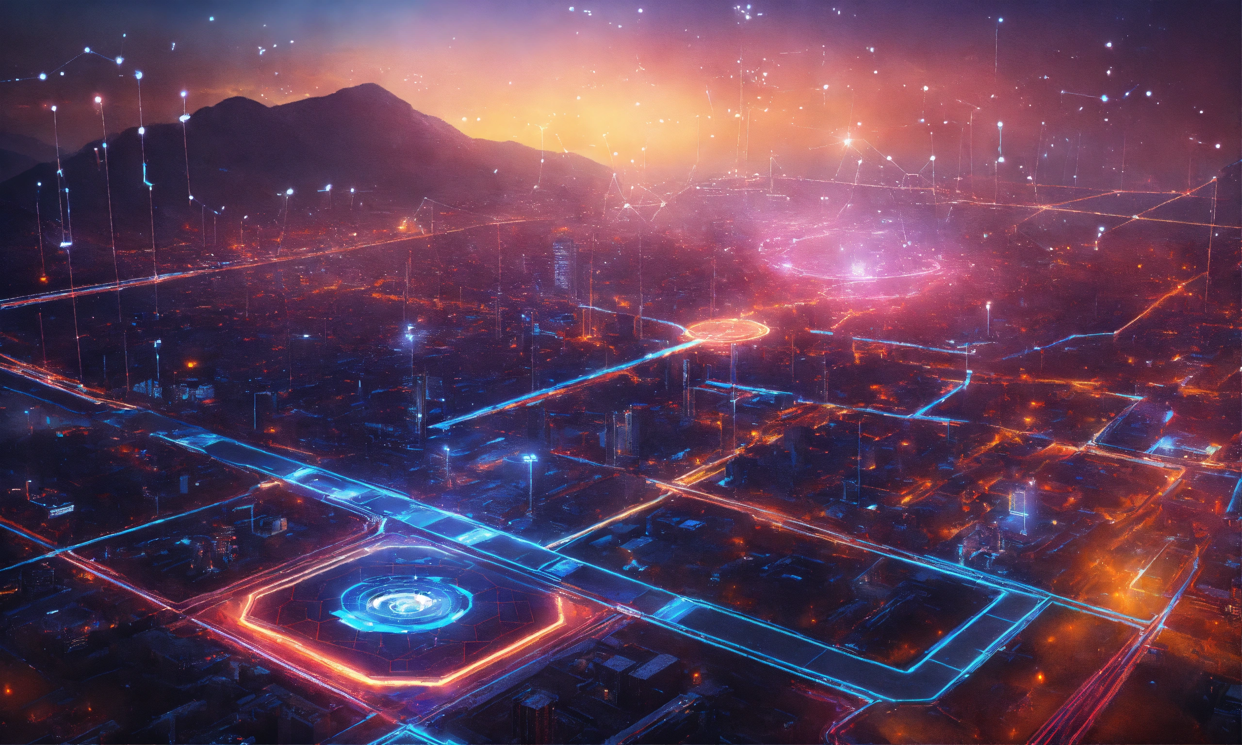 Lexica - A flat artificial intelligence ai network in full scape