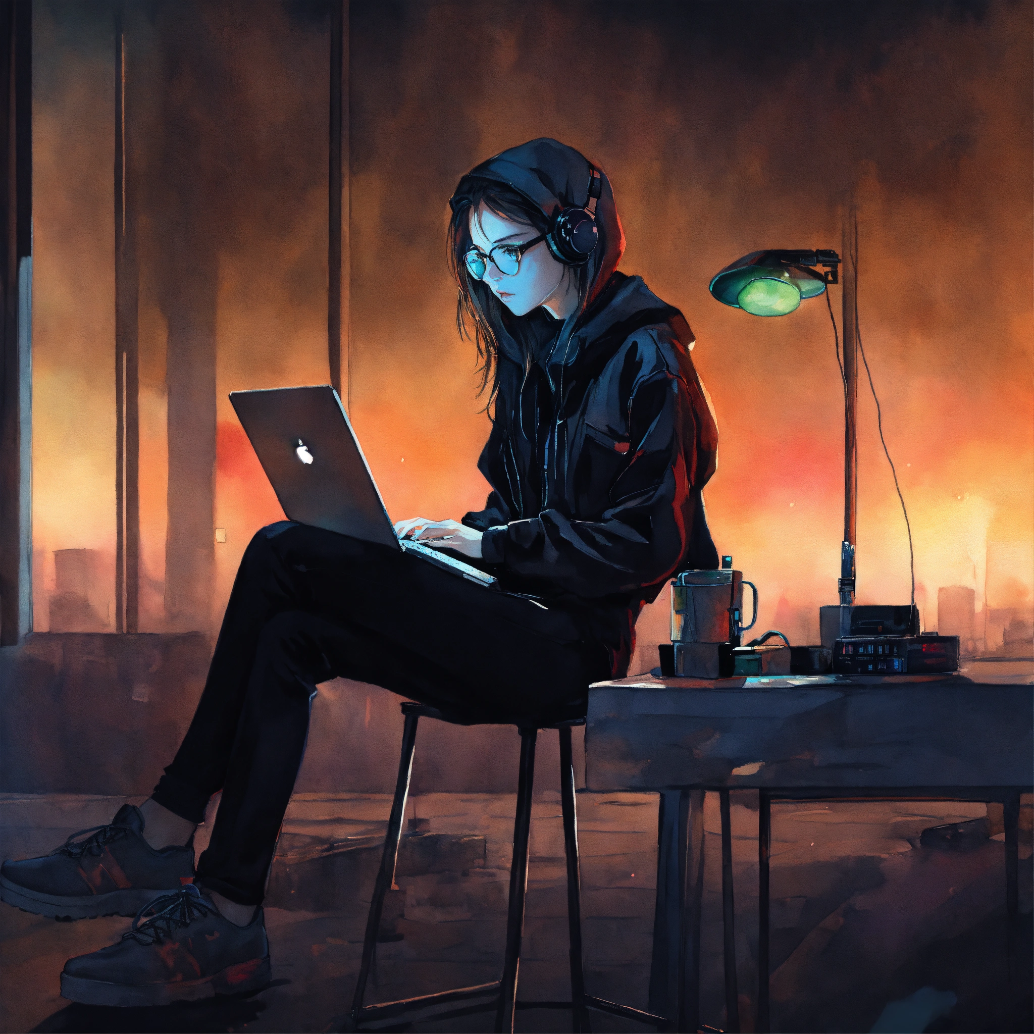 Lexica - Full body Illustration of a woman, young, 18 years old ...