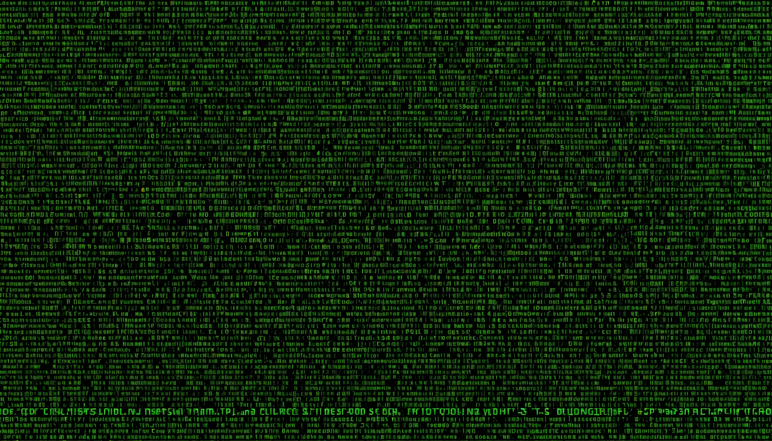 Lexica - A image that looks like the matrix code, that is a background ...