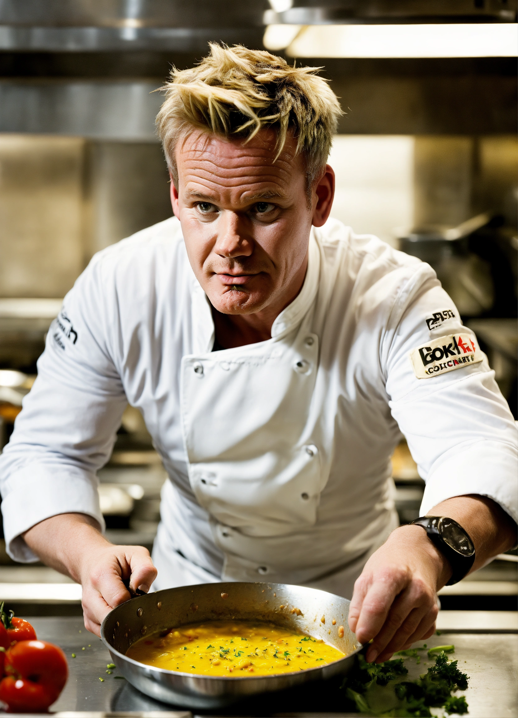 Lexica - Gordon ramsey cooking