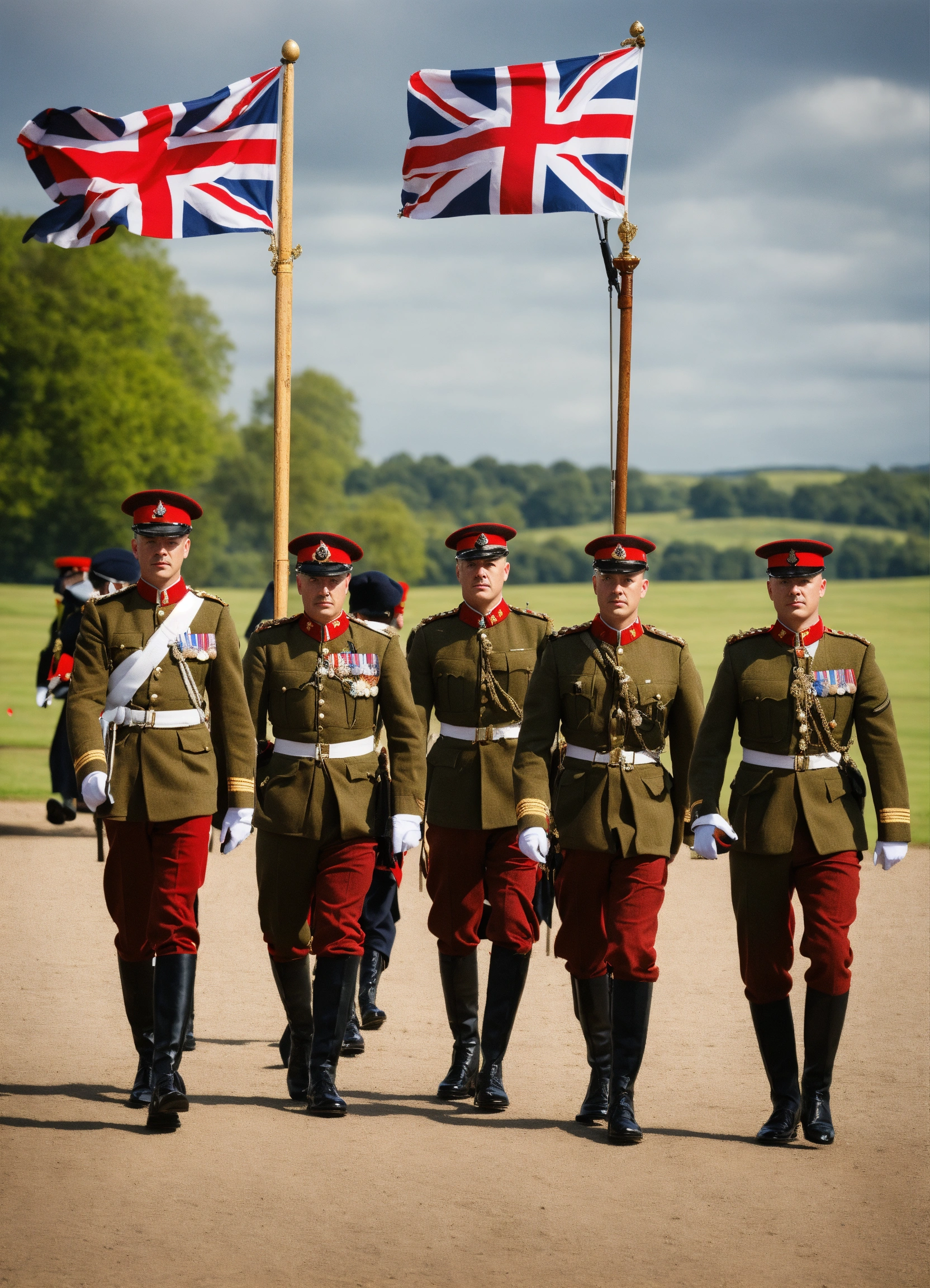 Lexica - English military with the flag