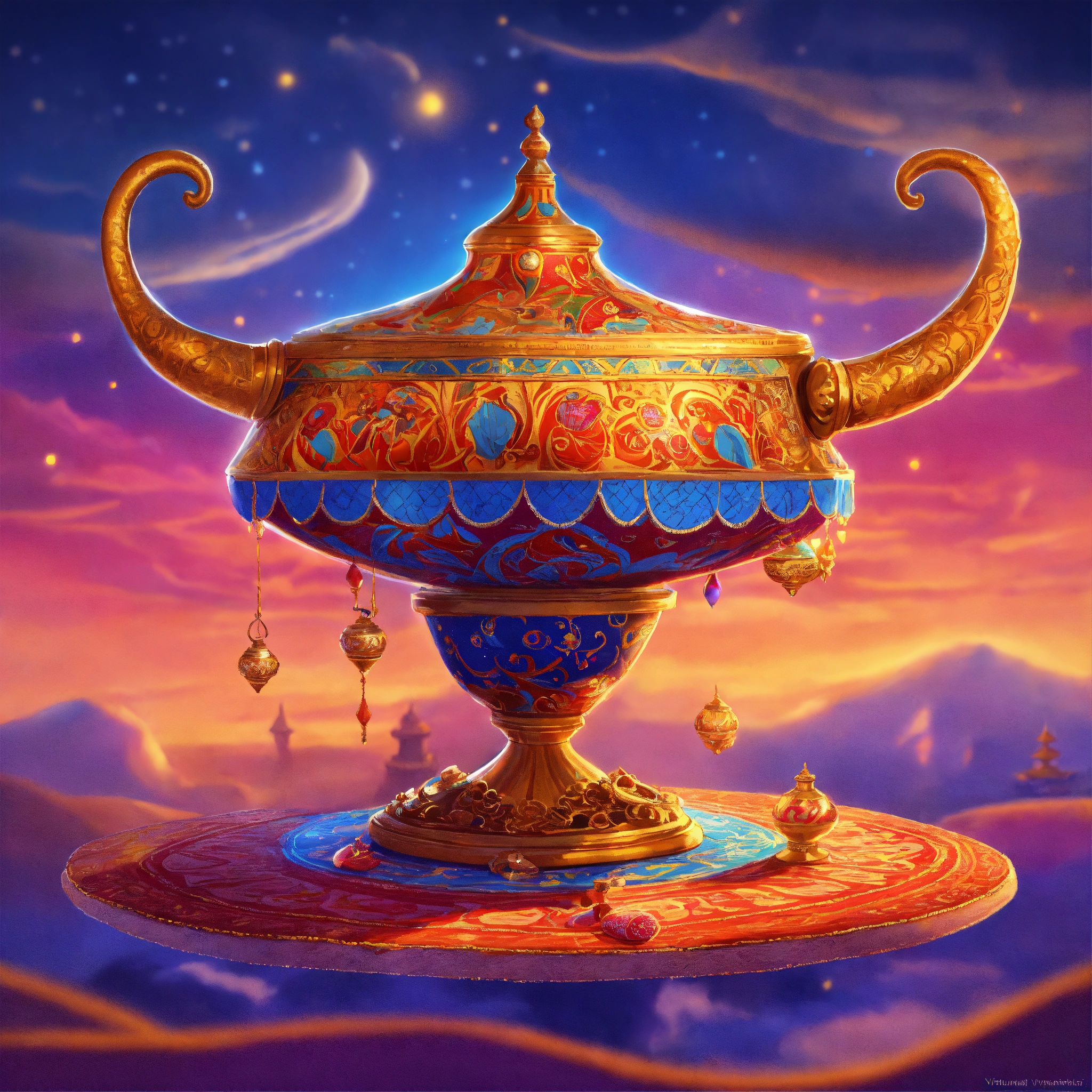Lexica - Magic flying carpet, isolate object, from the movie Aladdin ...