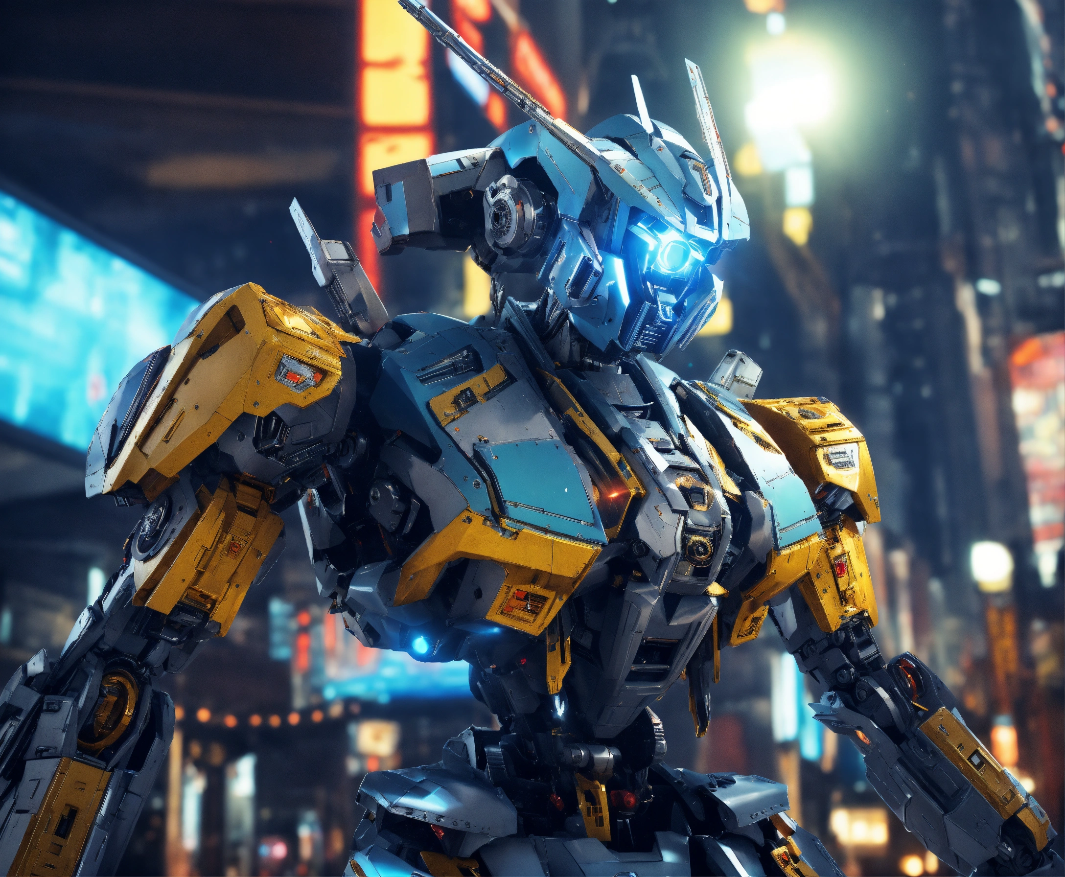 Lexica - Album artwork, 3d, full hd, 4d, robot, anime mecha ...