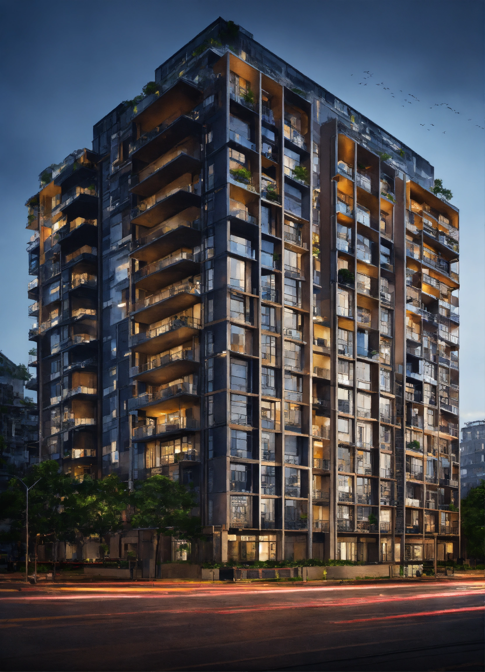Lexica - Mid high rise building with atleast 10 storrys
