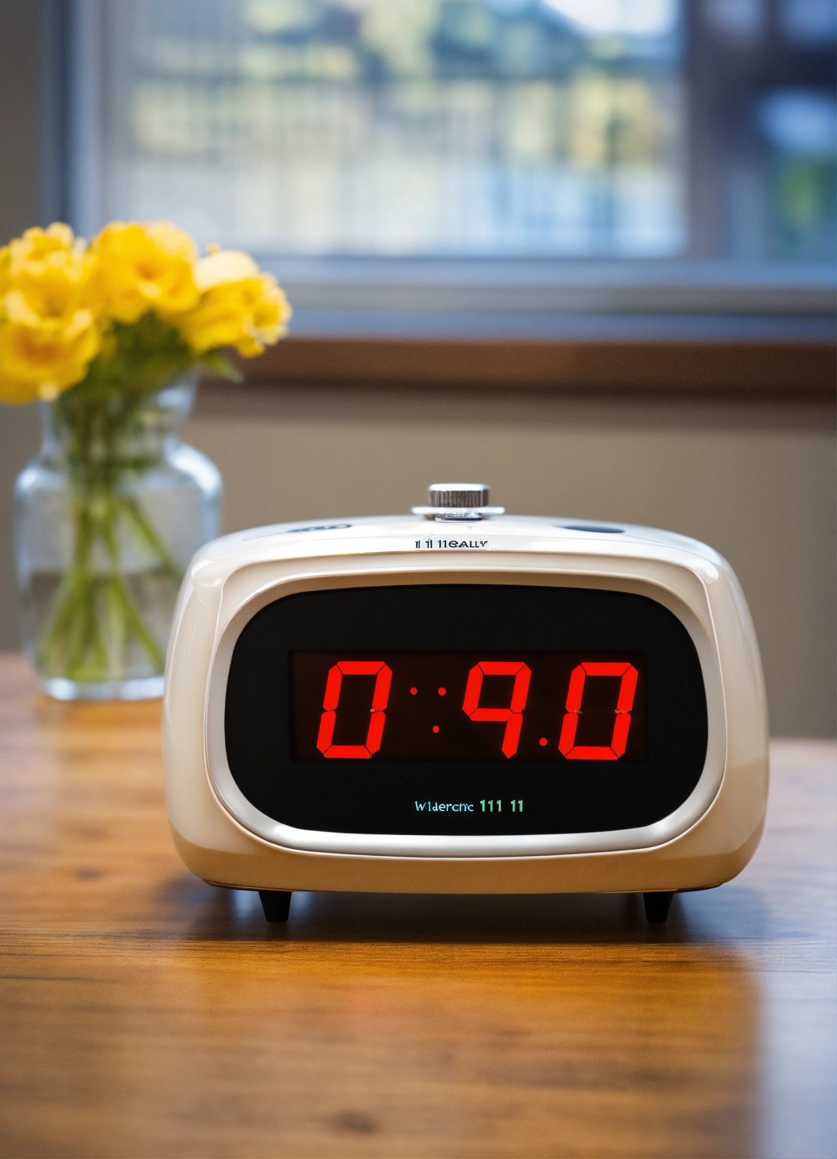Lexica - An alarm clock with number 