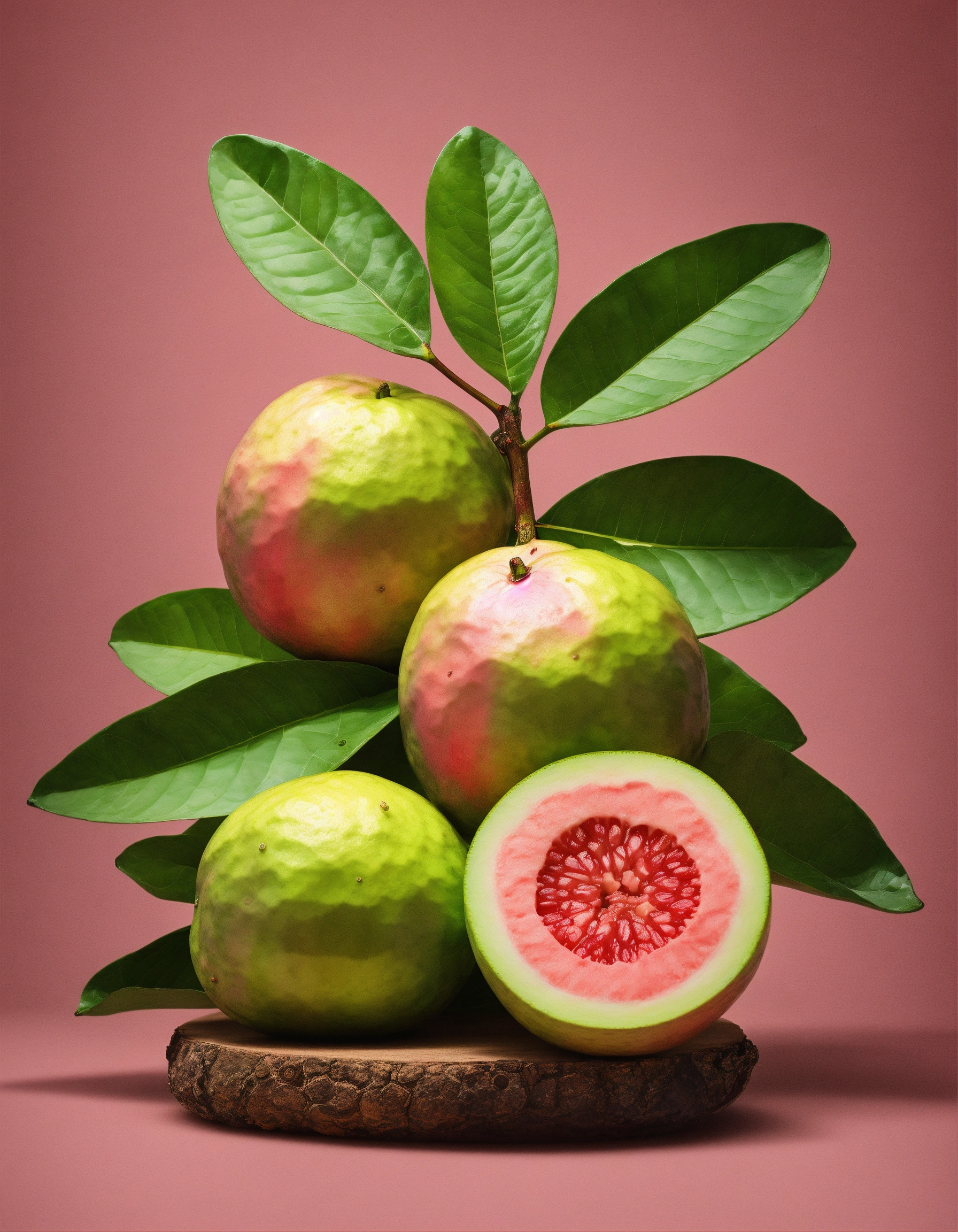 Lexica - The combinations of guava image blended beautifully with ...