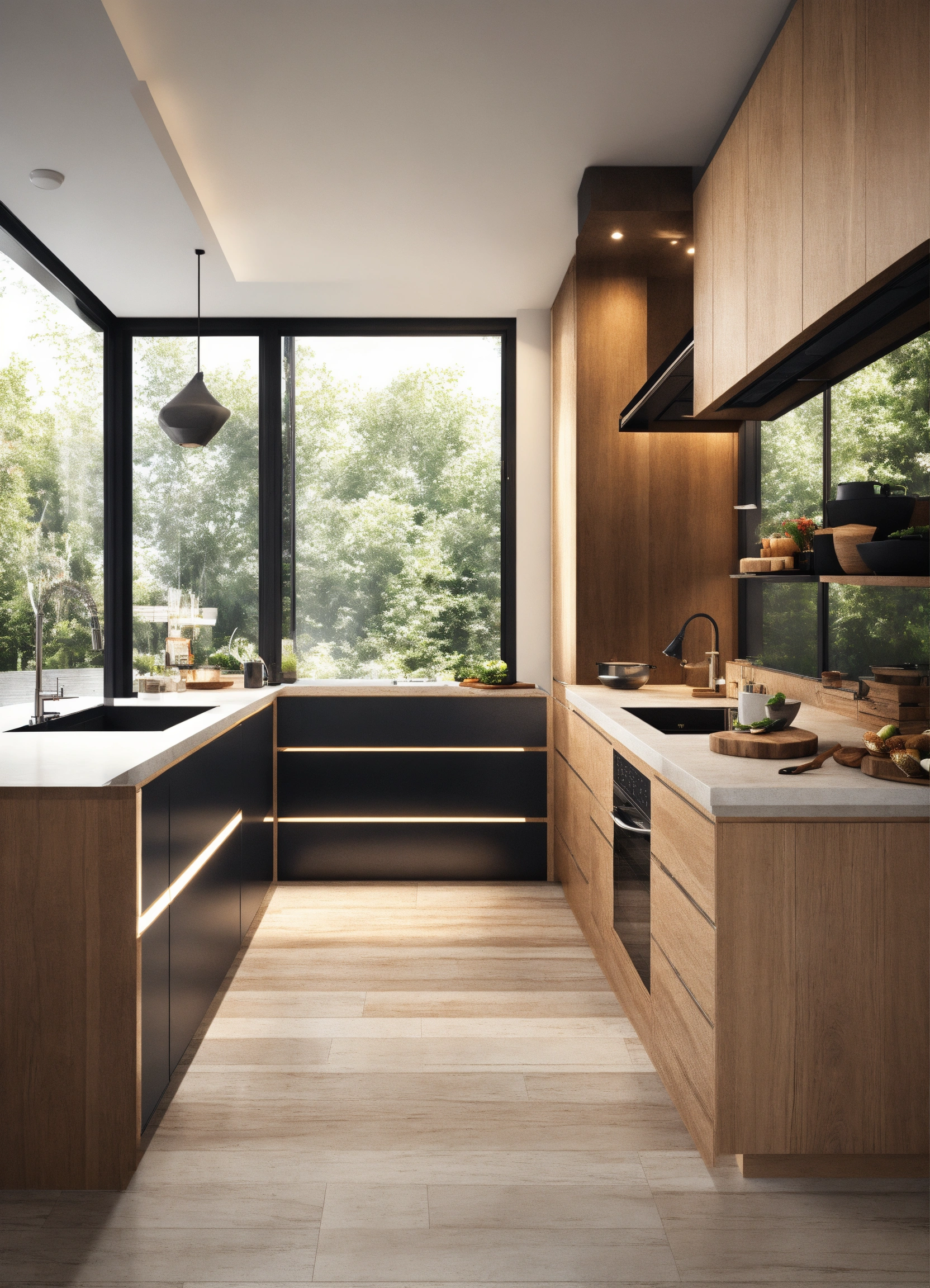 Lexica - Design project of a minimalist kitchen