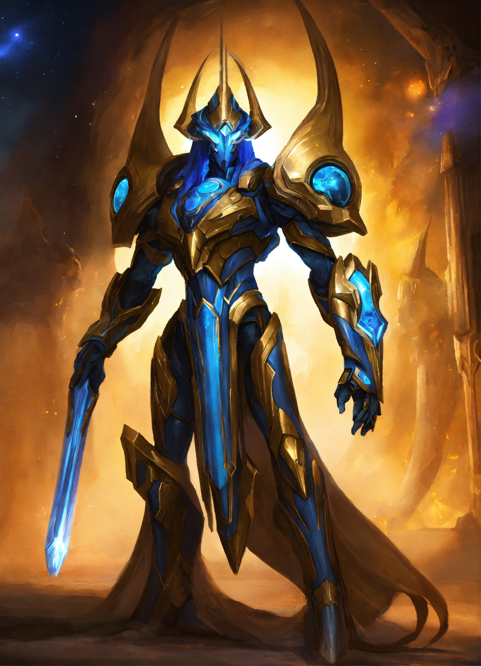Lexica - Protoss voidray, starcraft protoss art