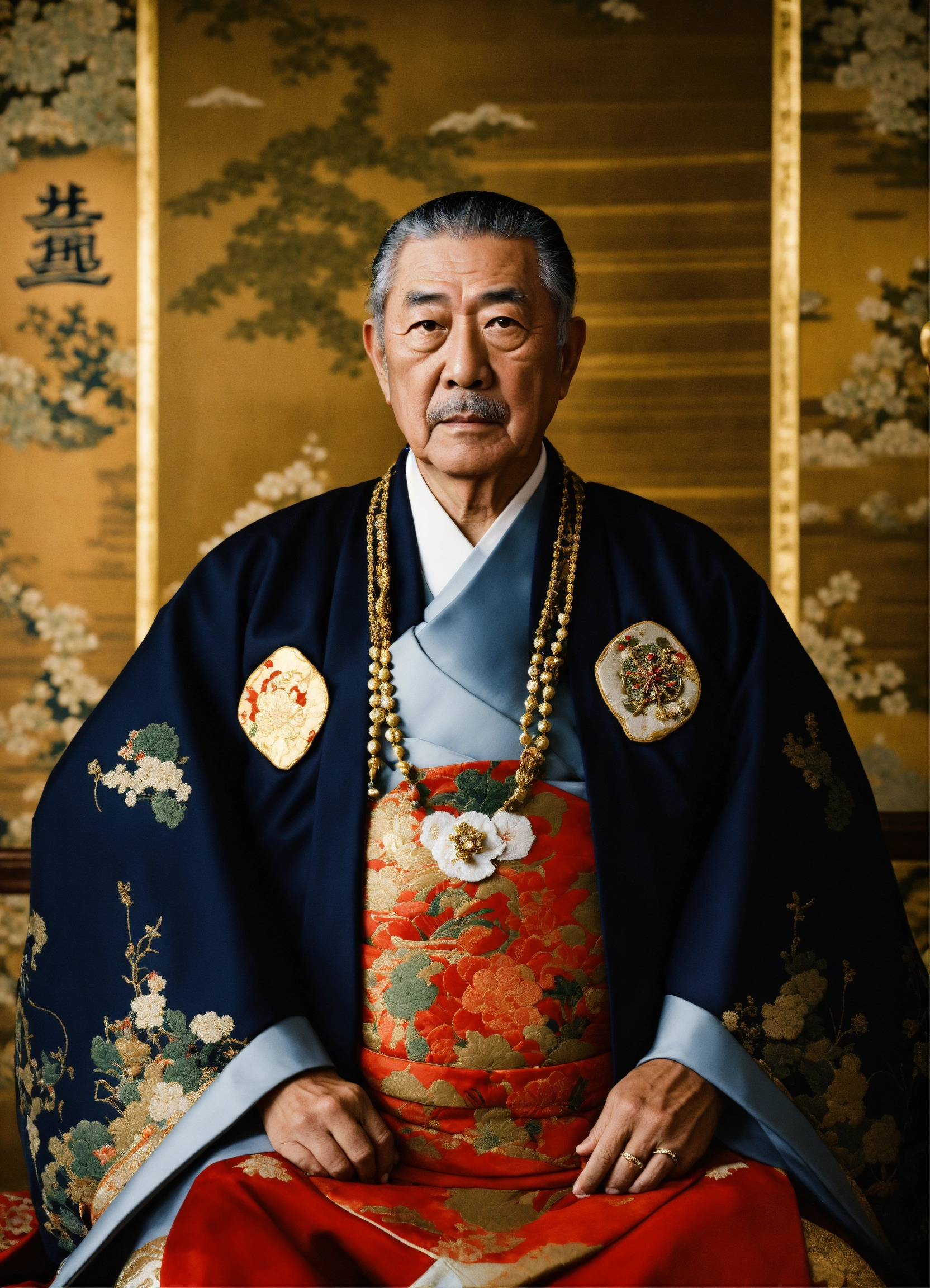 Lexica - Portrait of an japan emperor