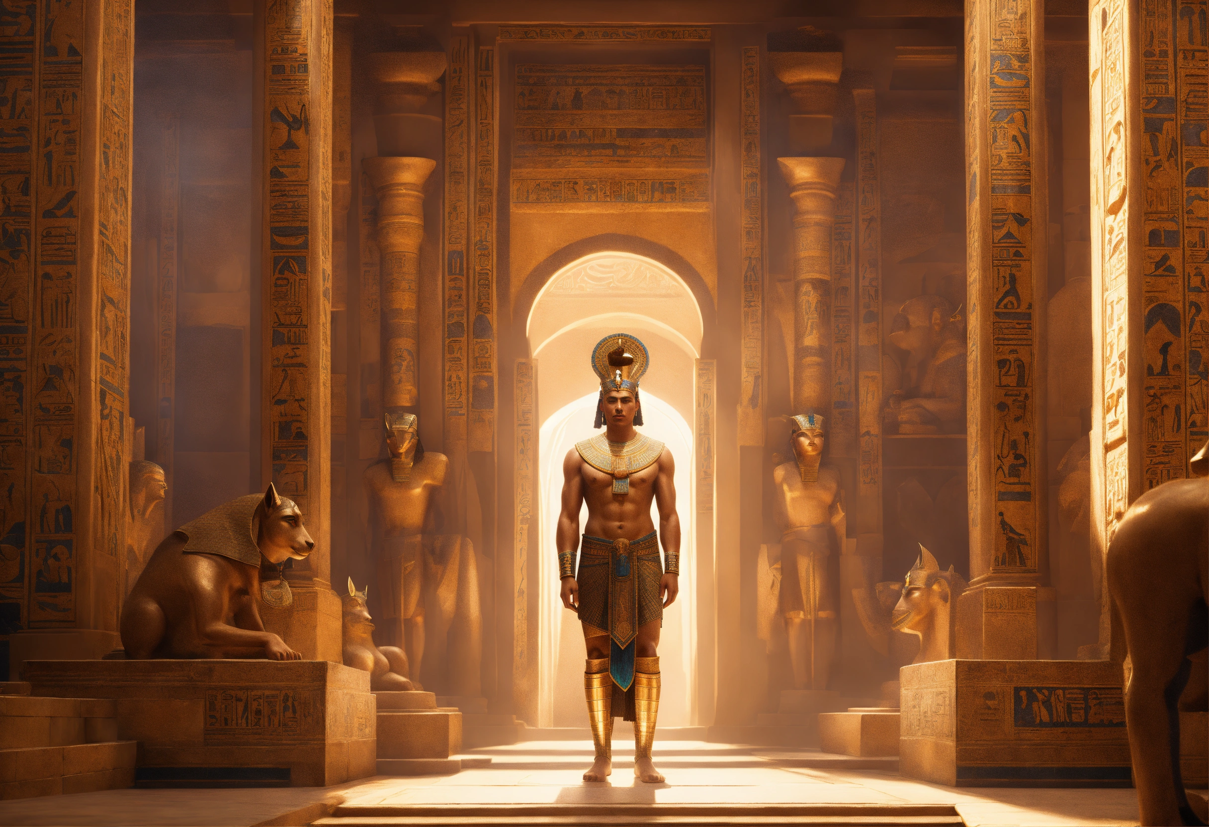 Lexica - Rameses rules ancient egypt, cinematic lighting, complex ...