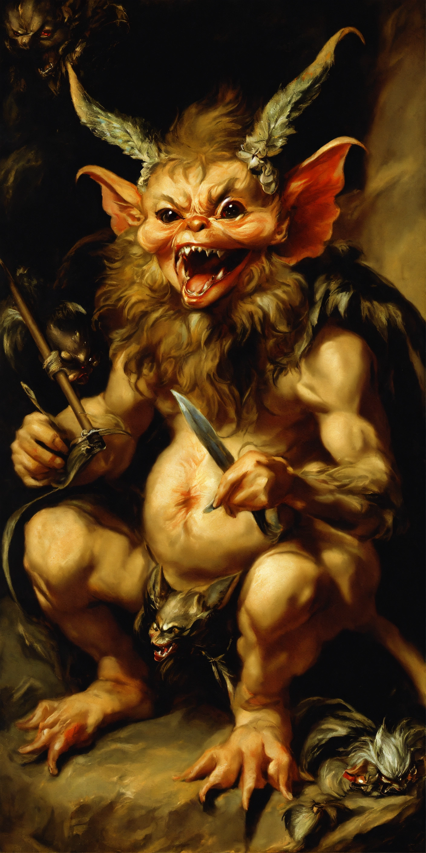 Lexica - Evil gremlins by Peter Paul Rubens