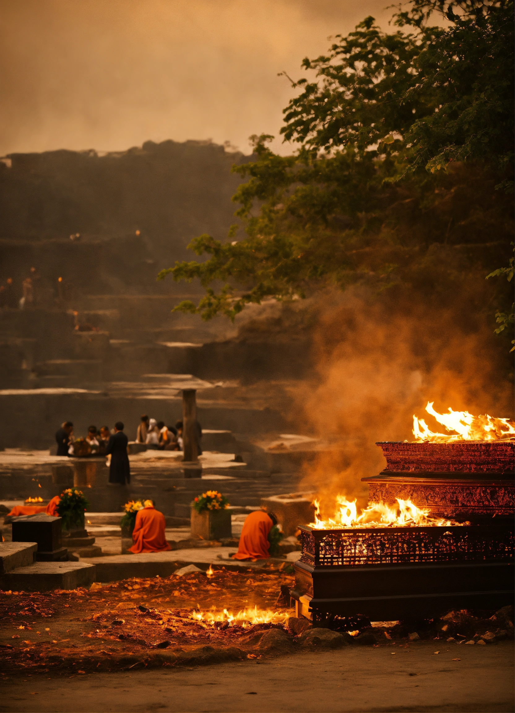 Lexica - Funeral rites after death in cremation customs