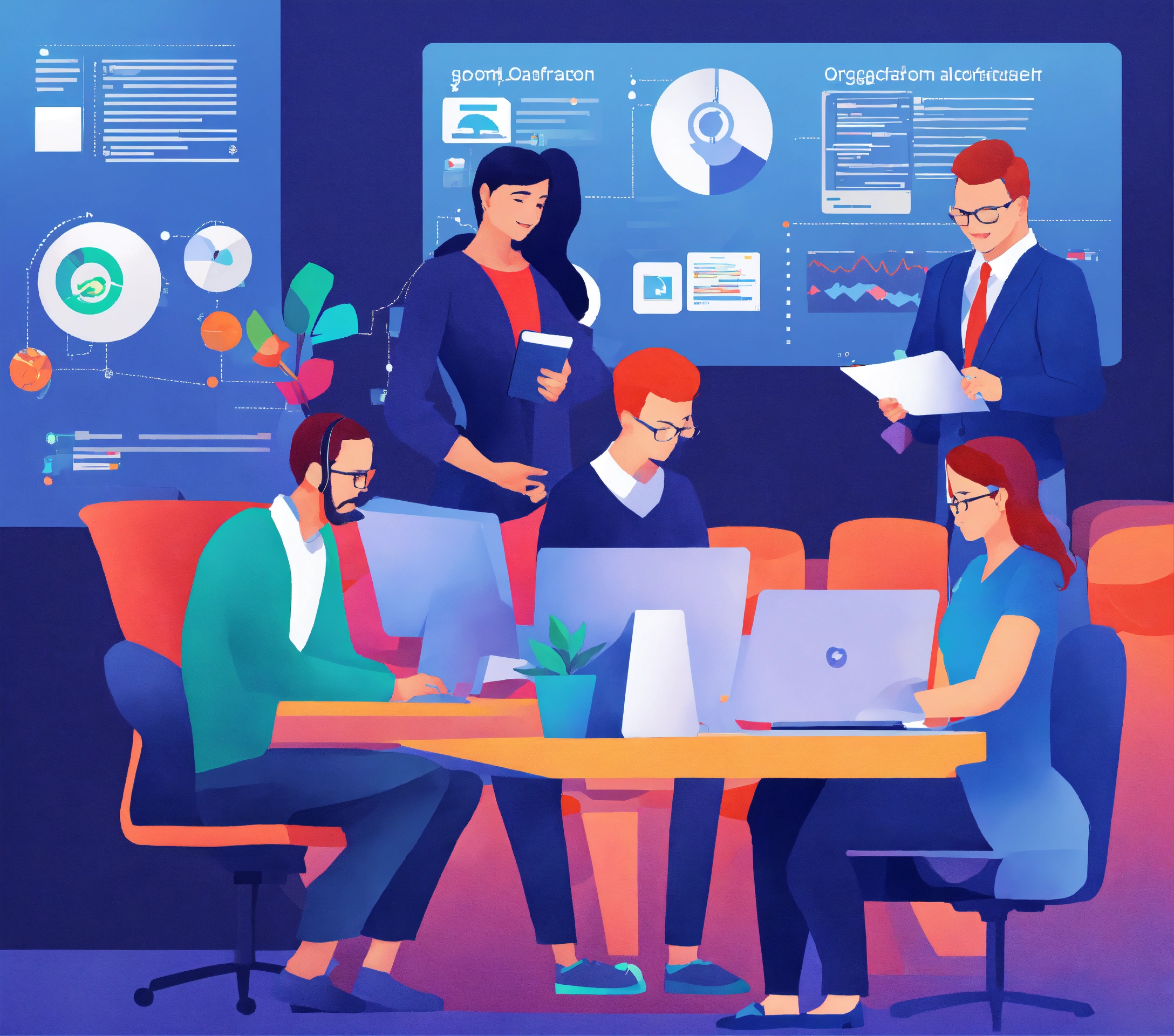 Lexica - People working in organizations, using the latest generation ...