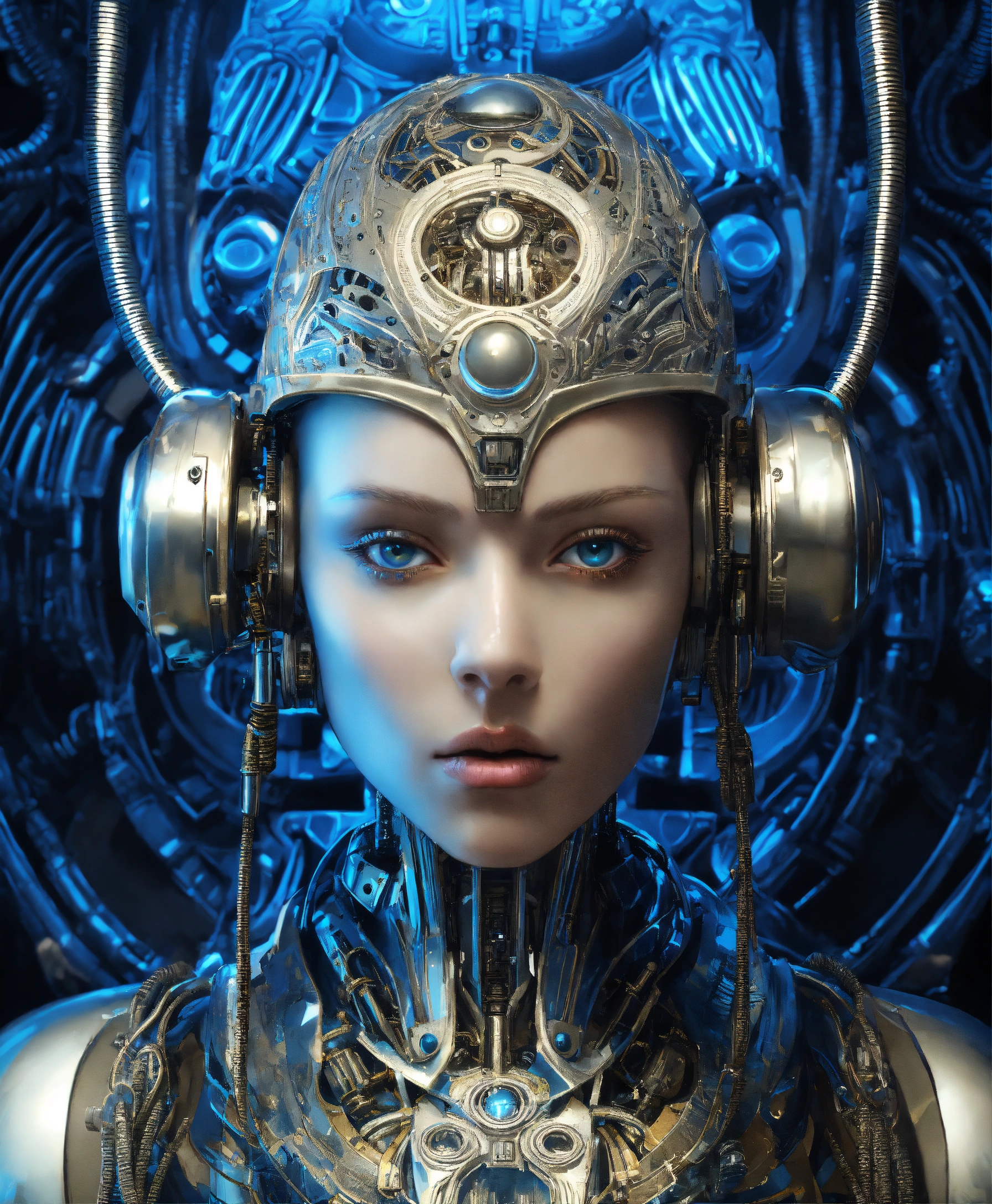 Lexica - Upper Body Extraterrestrial mechanical deity of storms in ...
