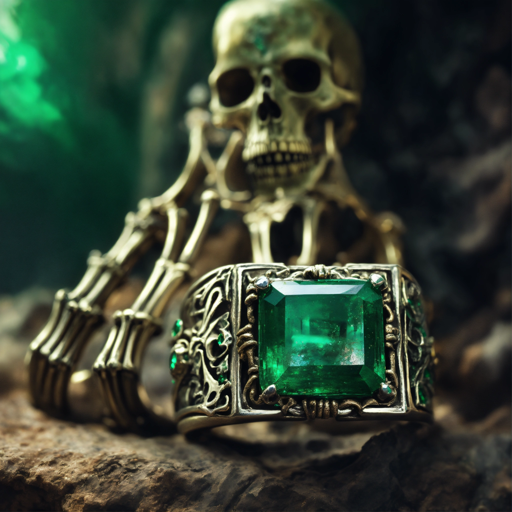 Lexica - Closeup concept art of the hand of an old skeleton dead man's ...