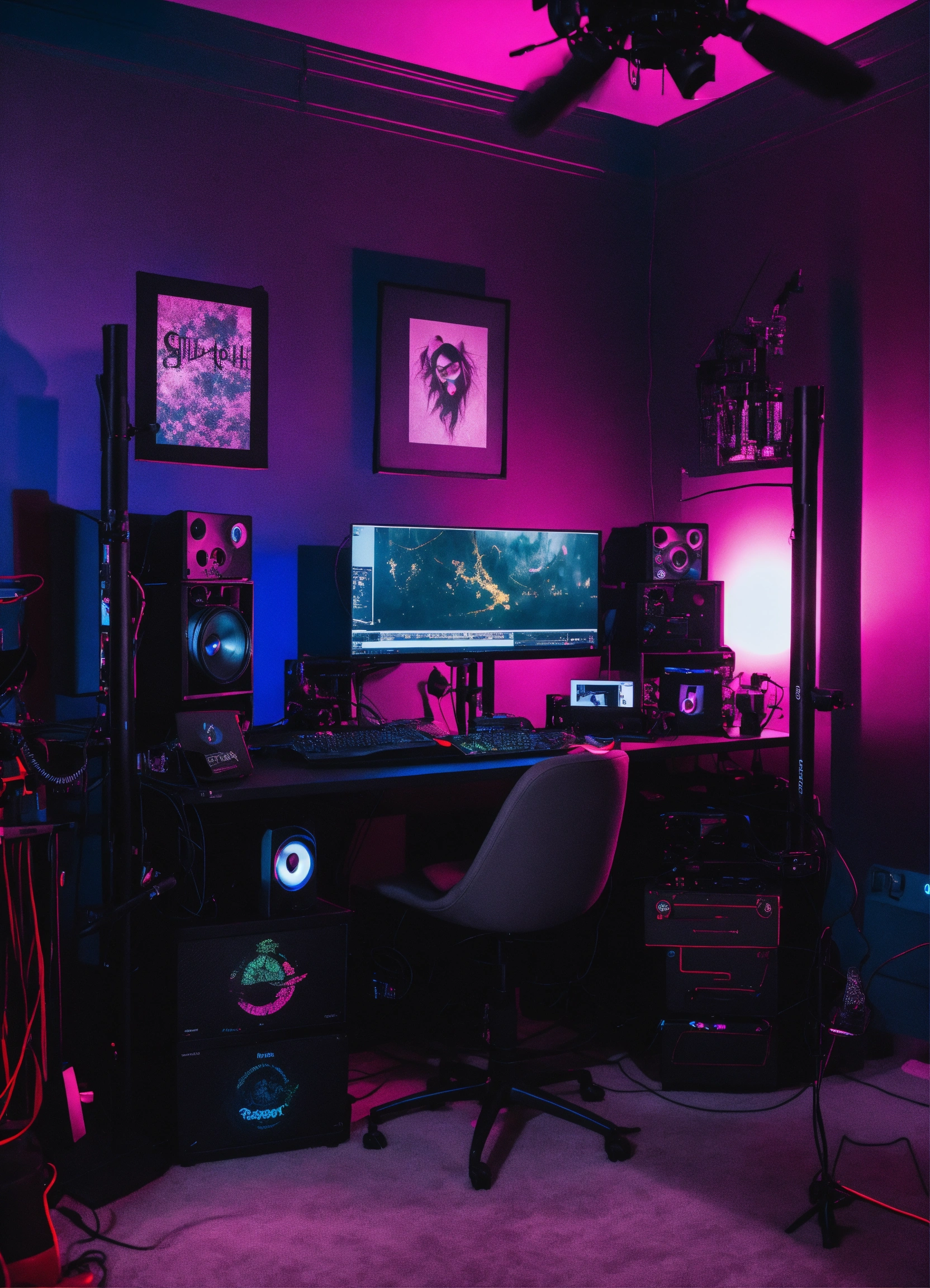Lexica - Goth streaming setup