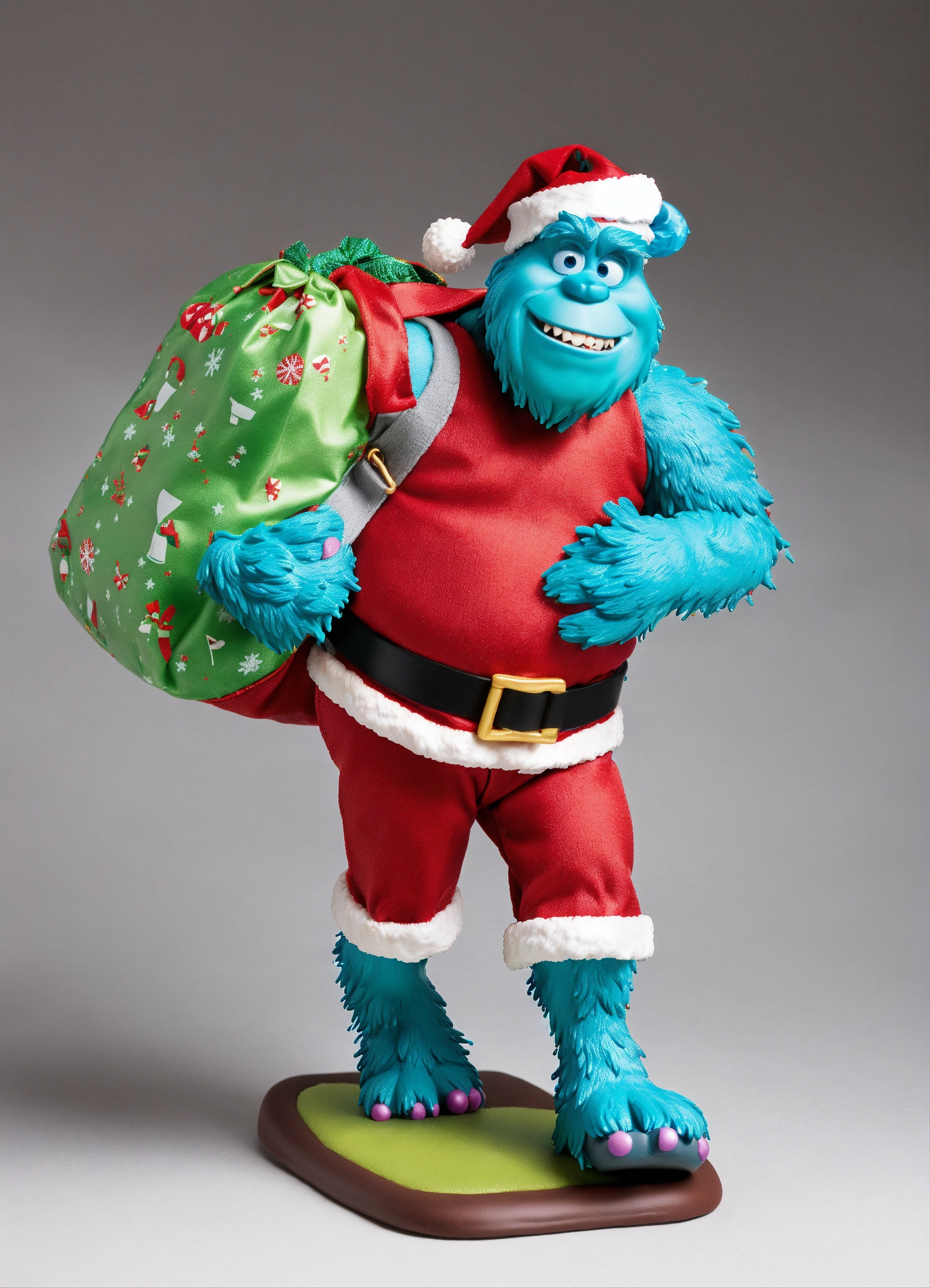 Lexica - Monsters Inc Sully plastic figurine walking pose carrying ...