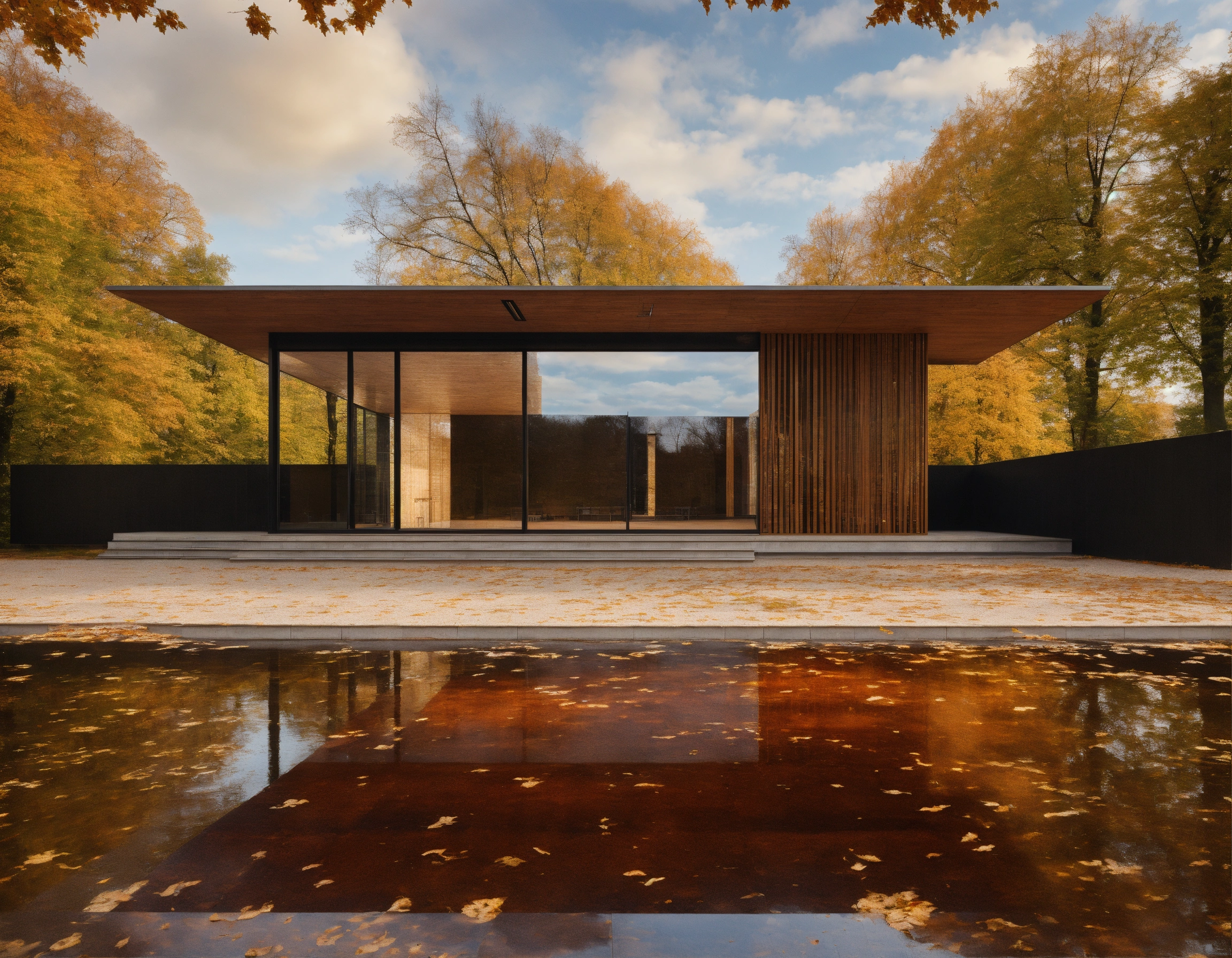 Lexica - Ludwig Mies van der Rohe house like New National Gallery ...