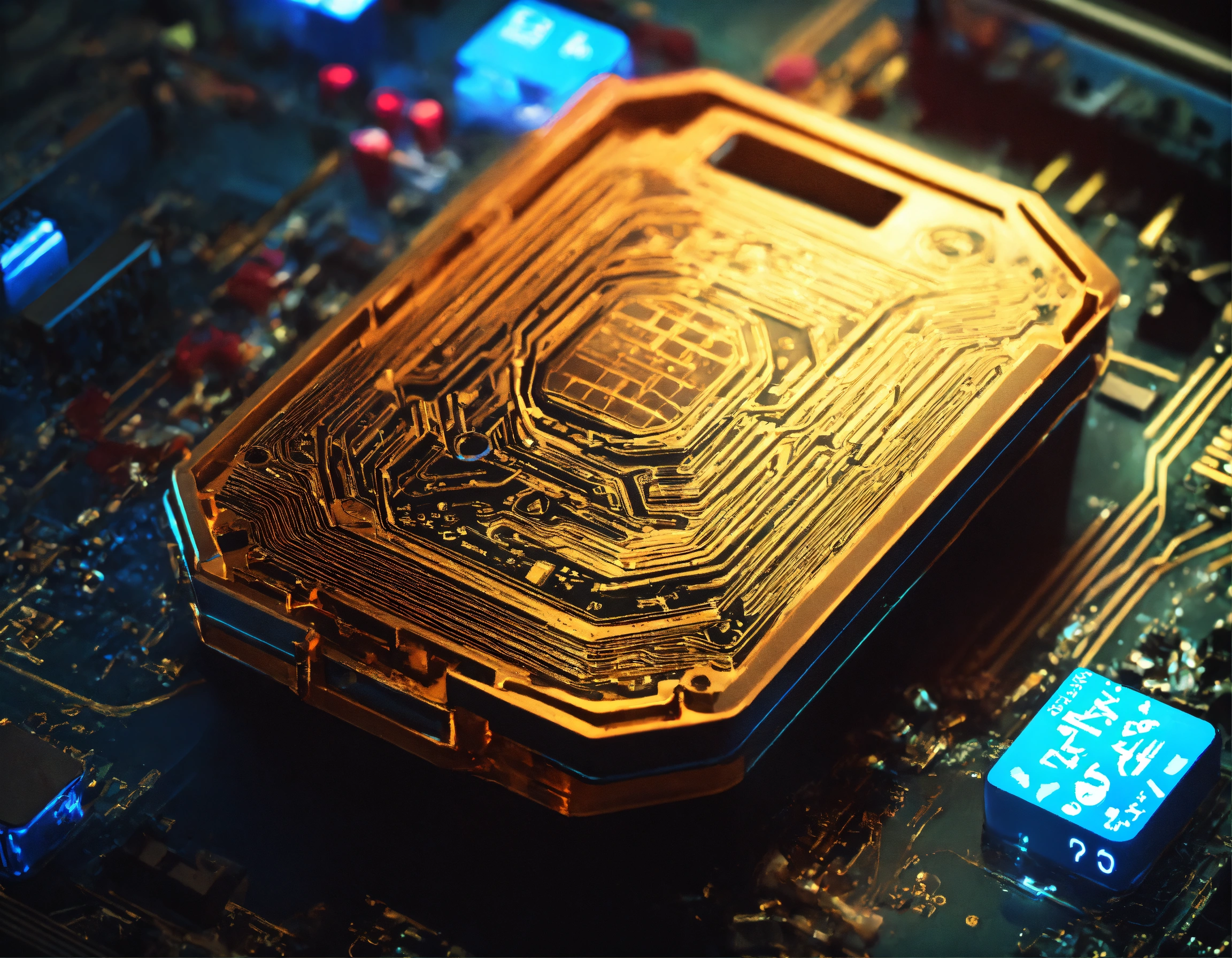 Lexica - Create an image of a digital key