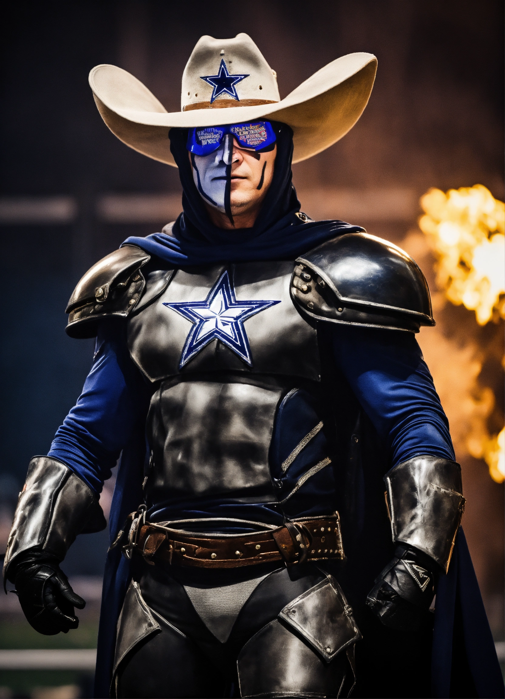 Lexica - The Dallas Cowboys mascot as a villain