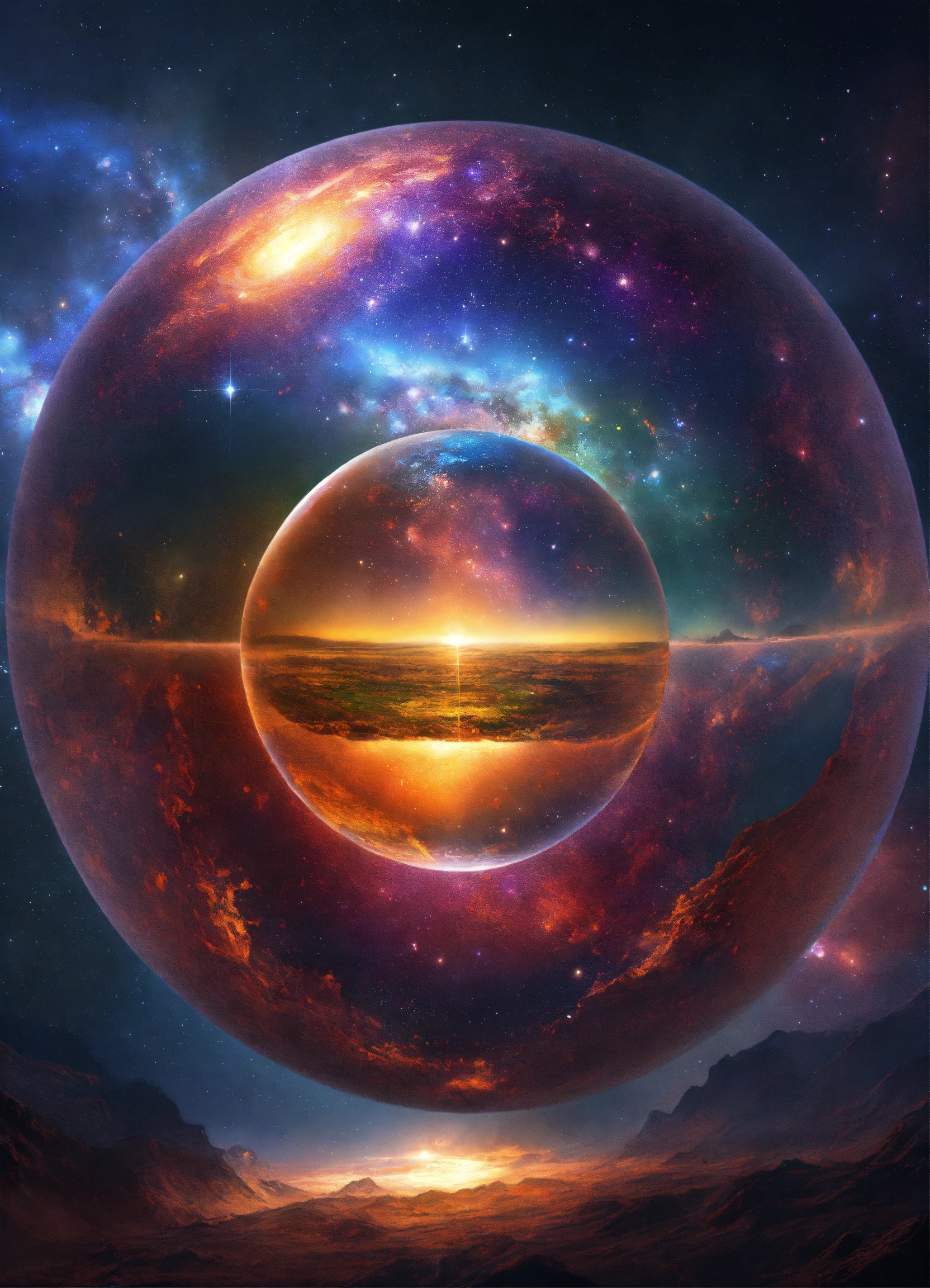 Lexica - A GALAXY INSIDE A SPHERE, ALTERNATIVE HIGHER REALITY OF THE ...
