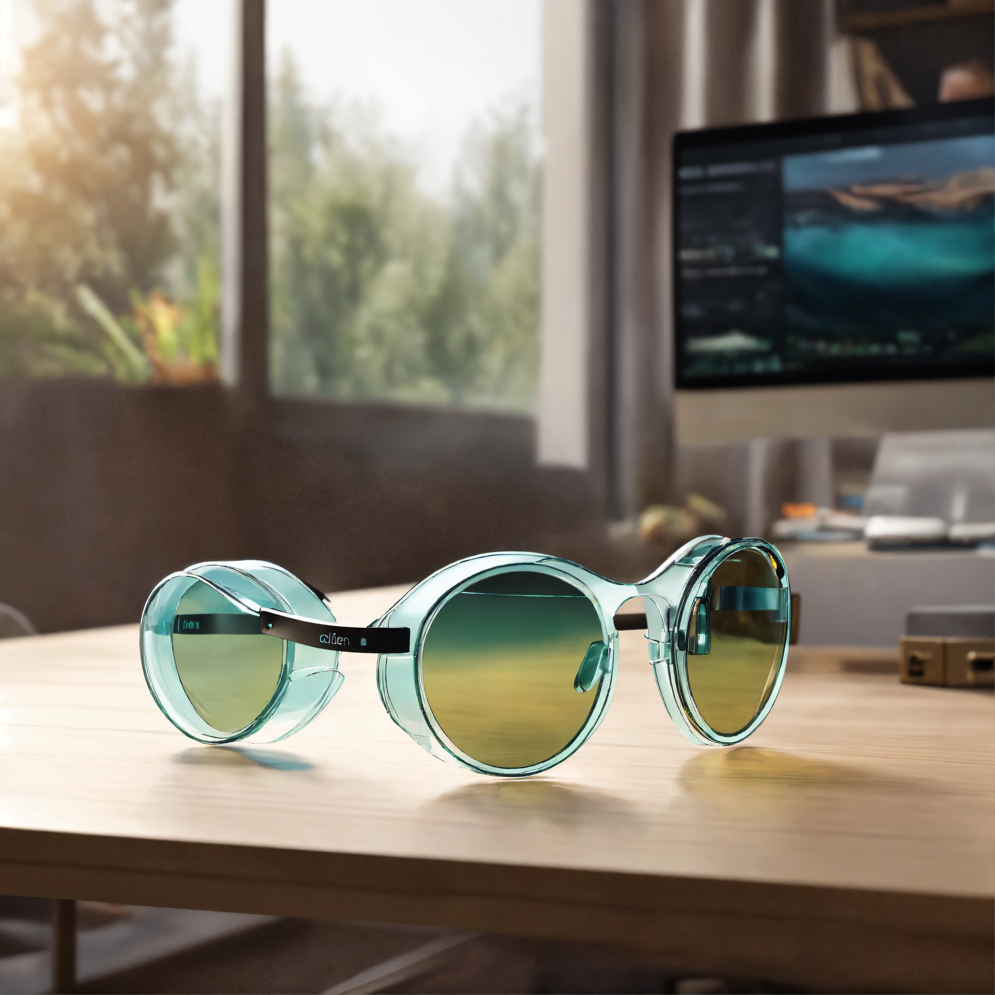 Lexica - A stunning, minimalist, thin, pastel translucent glass AR ...