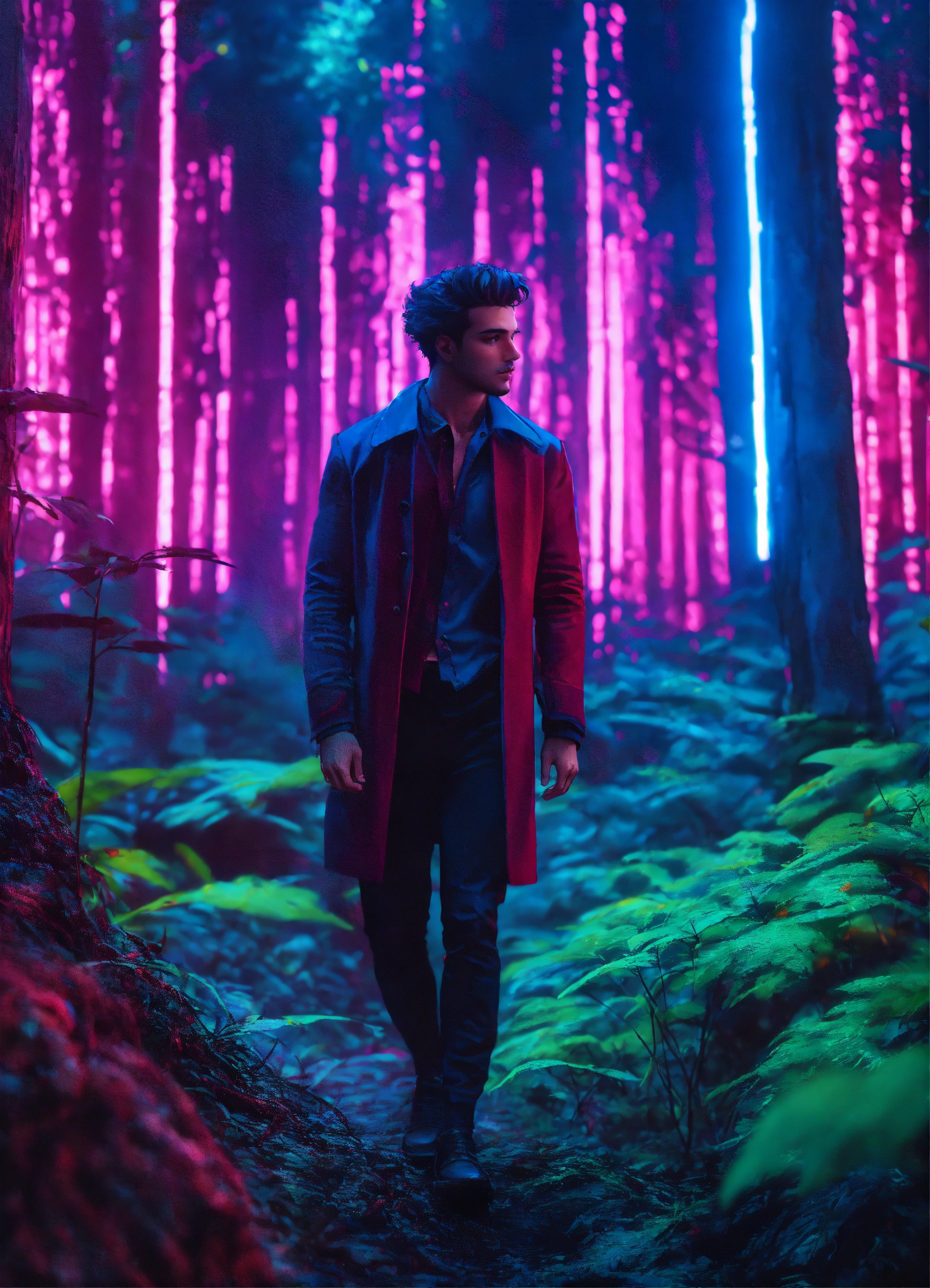 Lexica - Cinematic photography, modern, male enigma archetype, in a ...