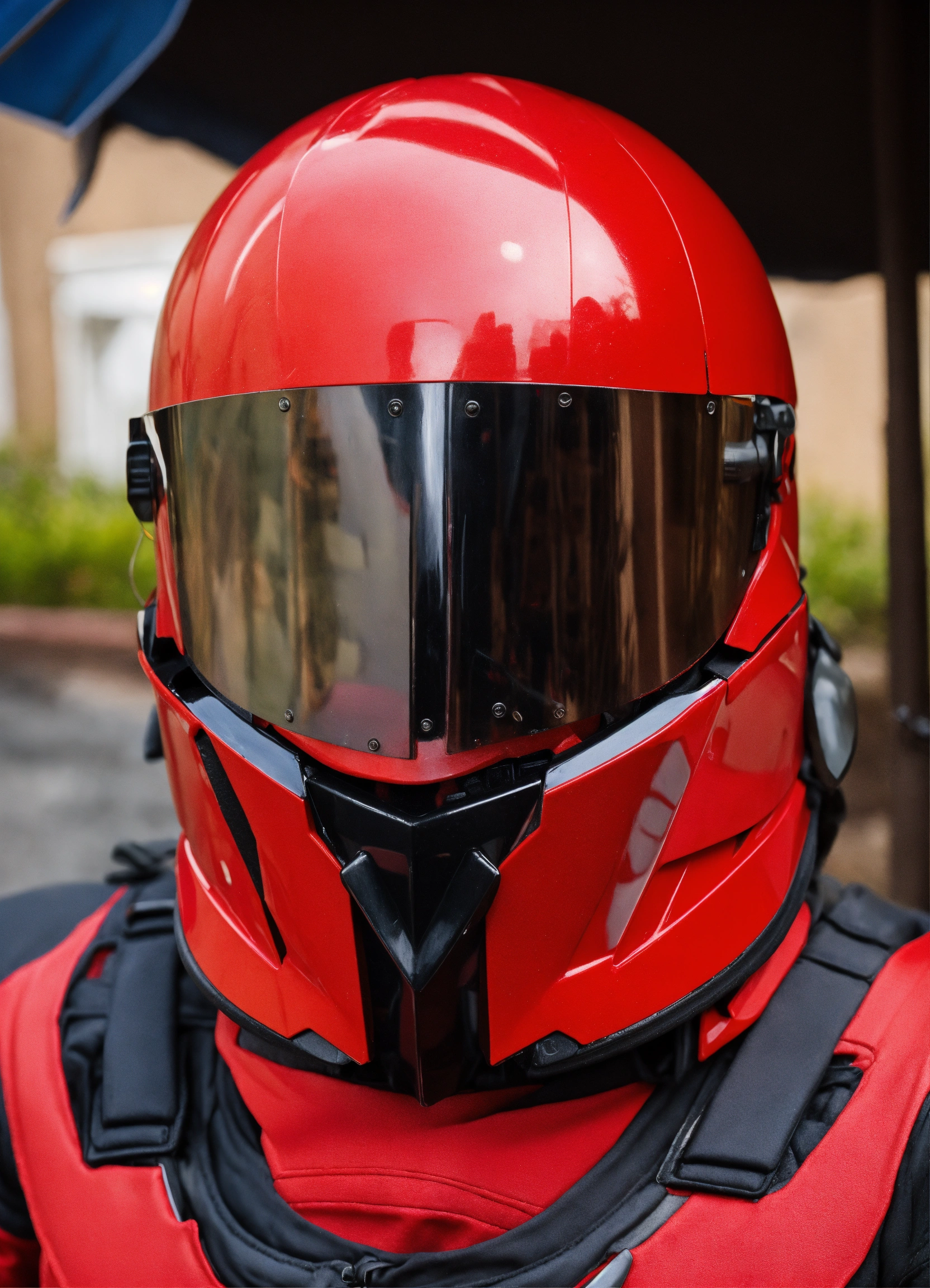 Lexica - Red helmet defeated