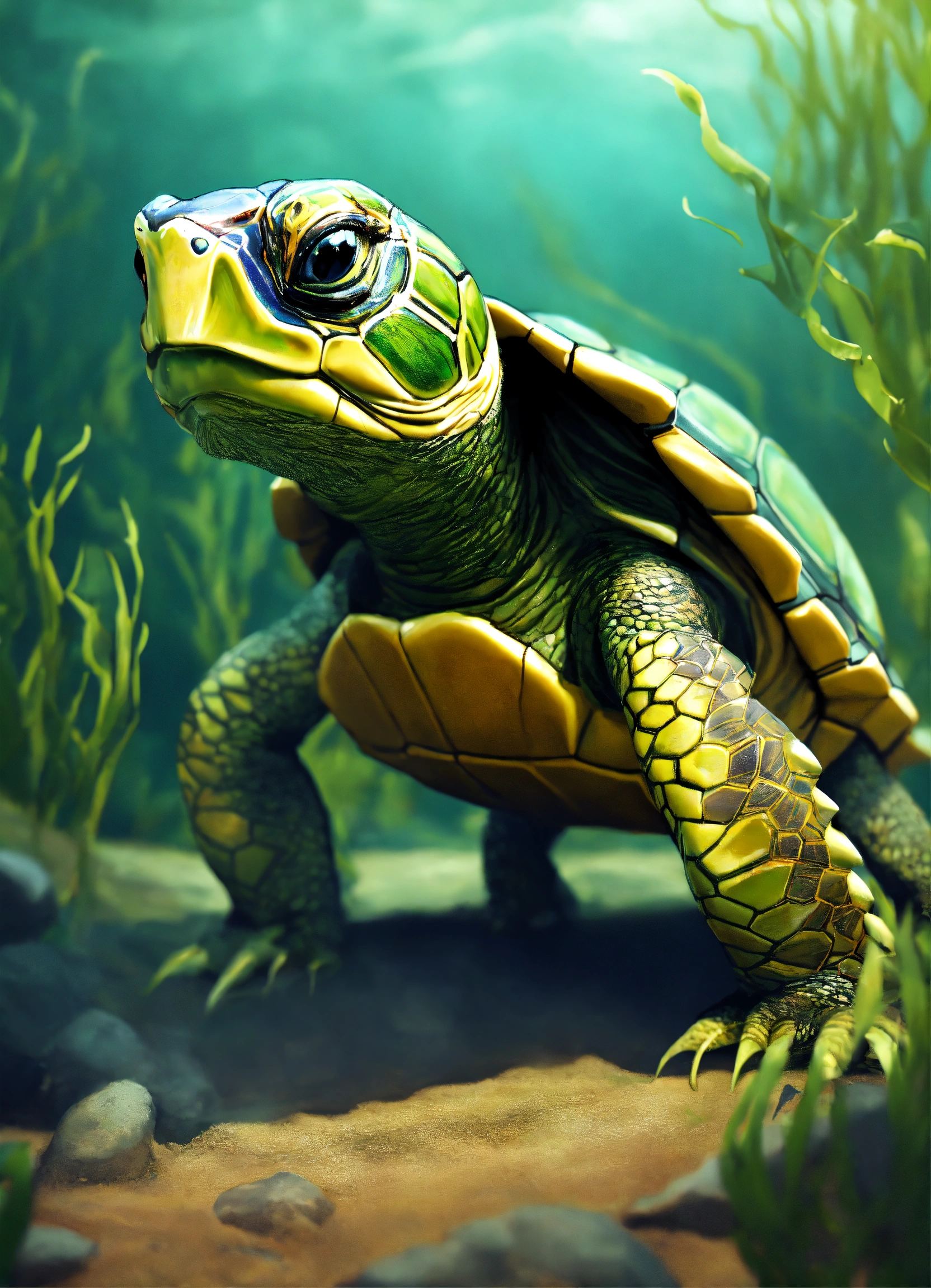Lexica - Turtle monster in turtle monster