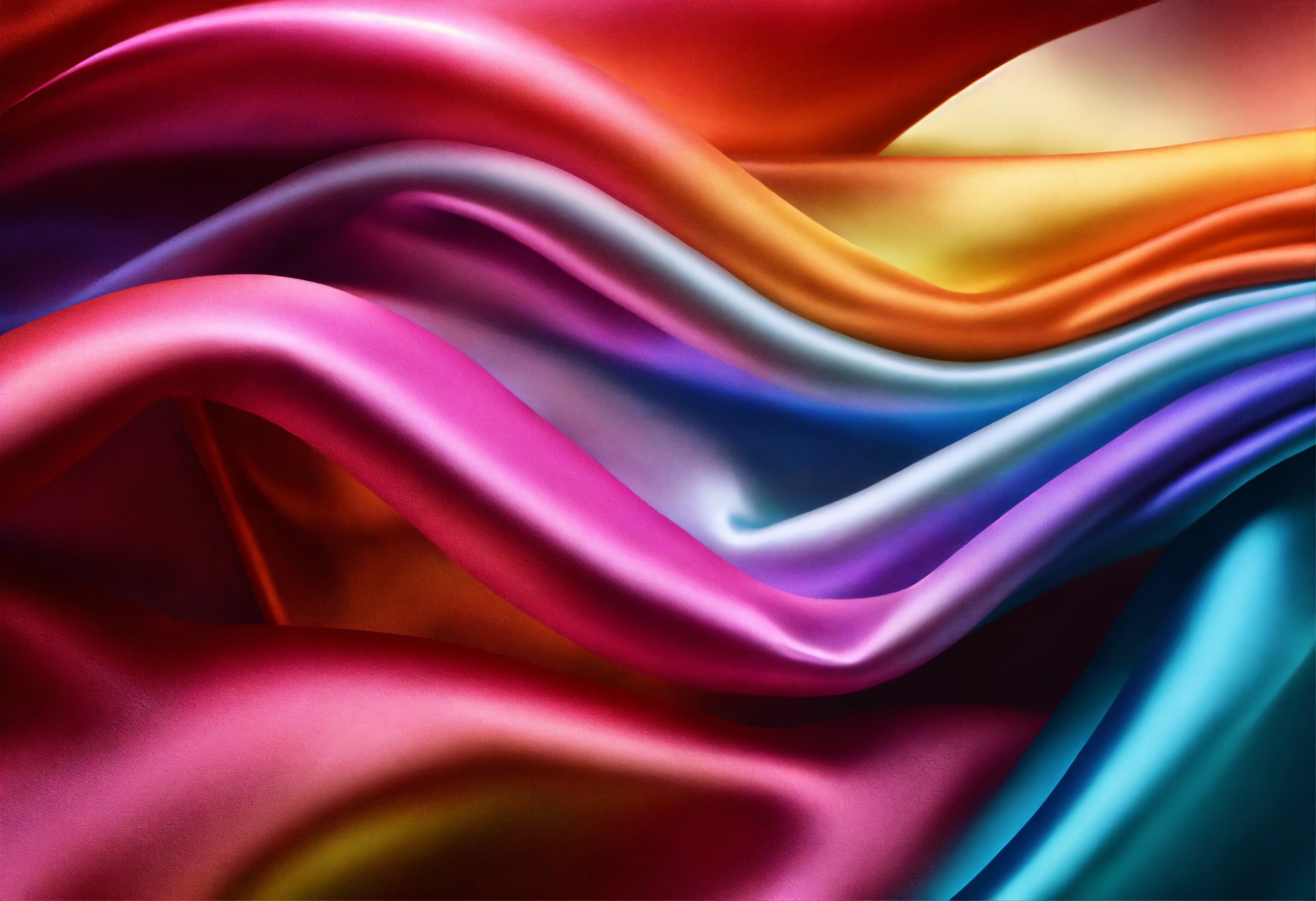 Lexica - Colorful, light, transparent, and smooth silk background ...