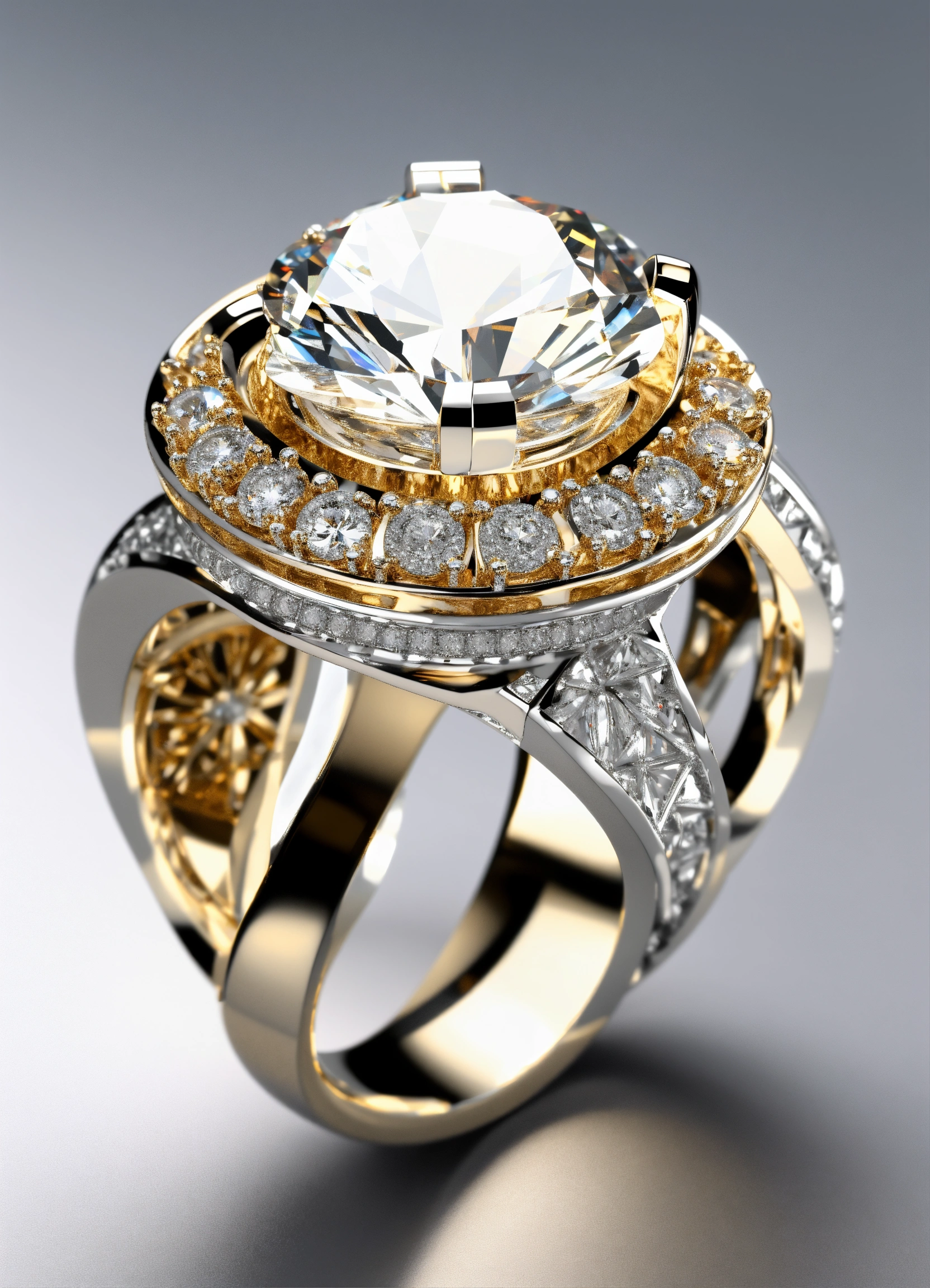 Lexica - Jewellery design, a sterling silver ring set with an oversized ...