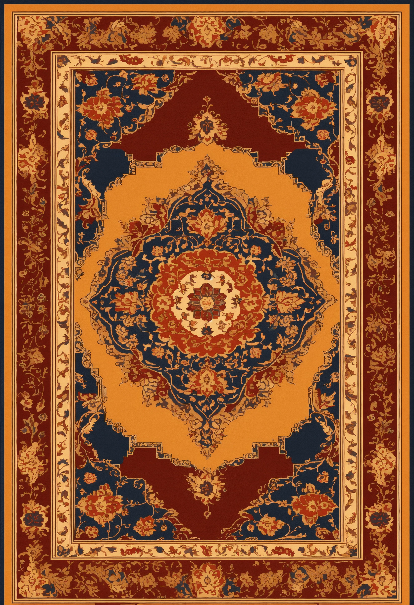 Lexica - Create unique Turkish rug designs., vector designs, high ...