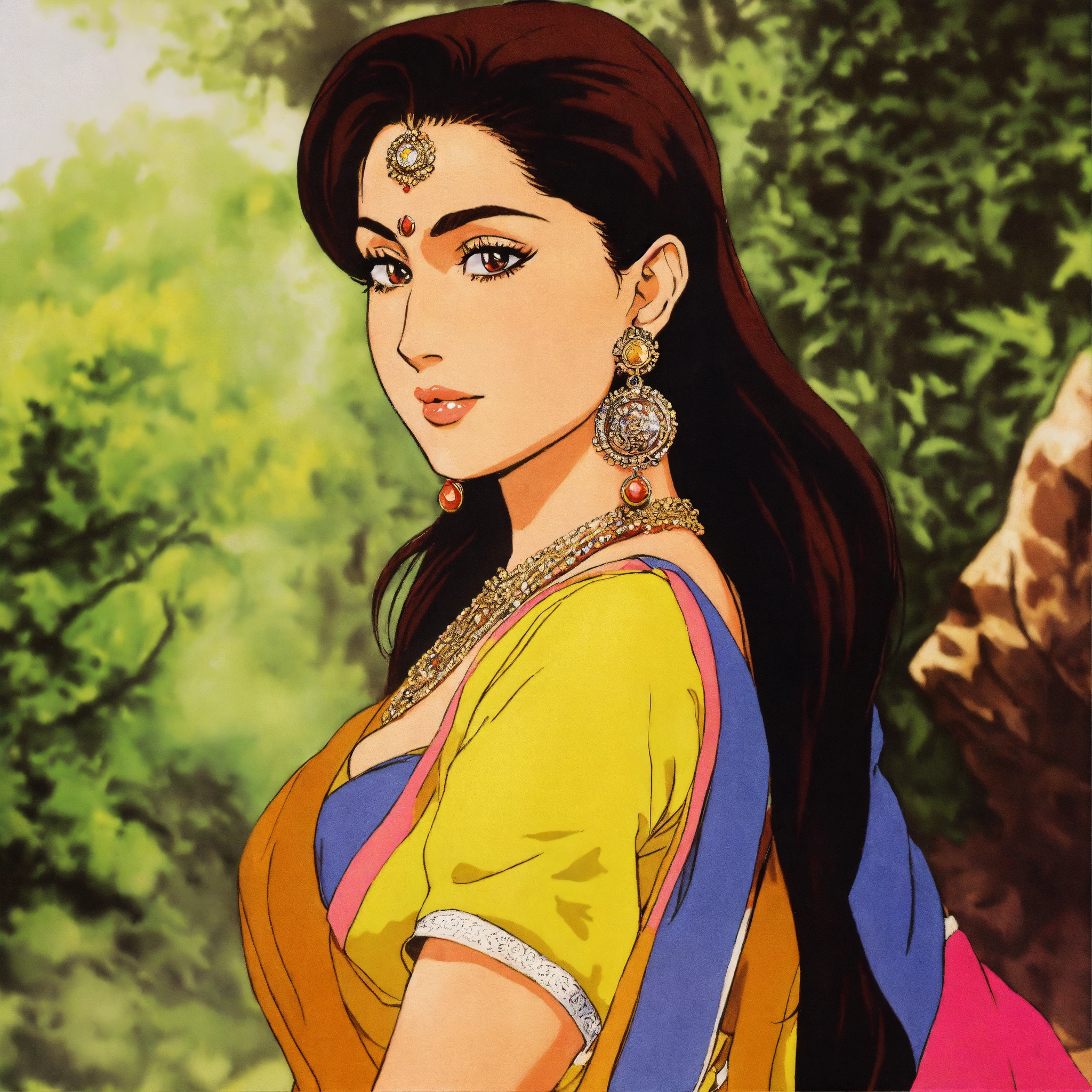 lexica-vintage-90-s-anime-style-kareena-kapoor