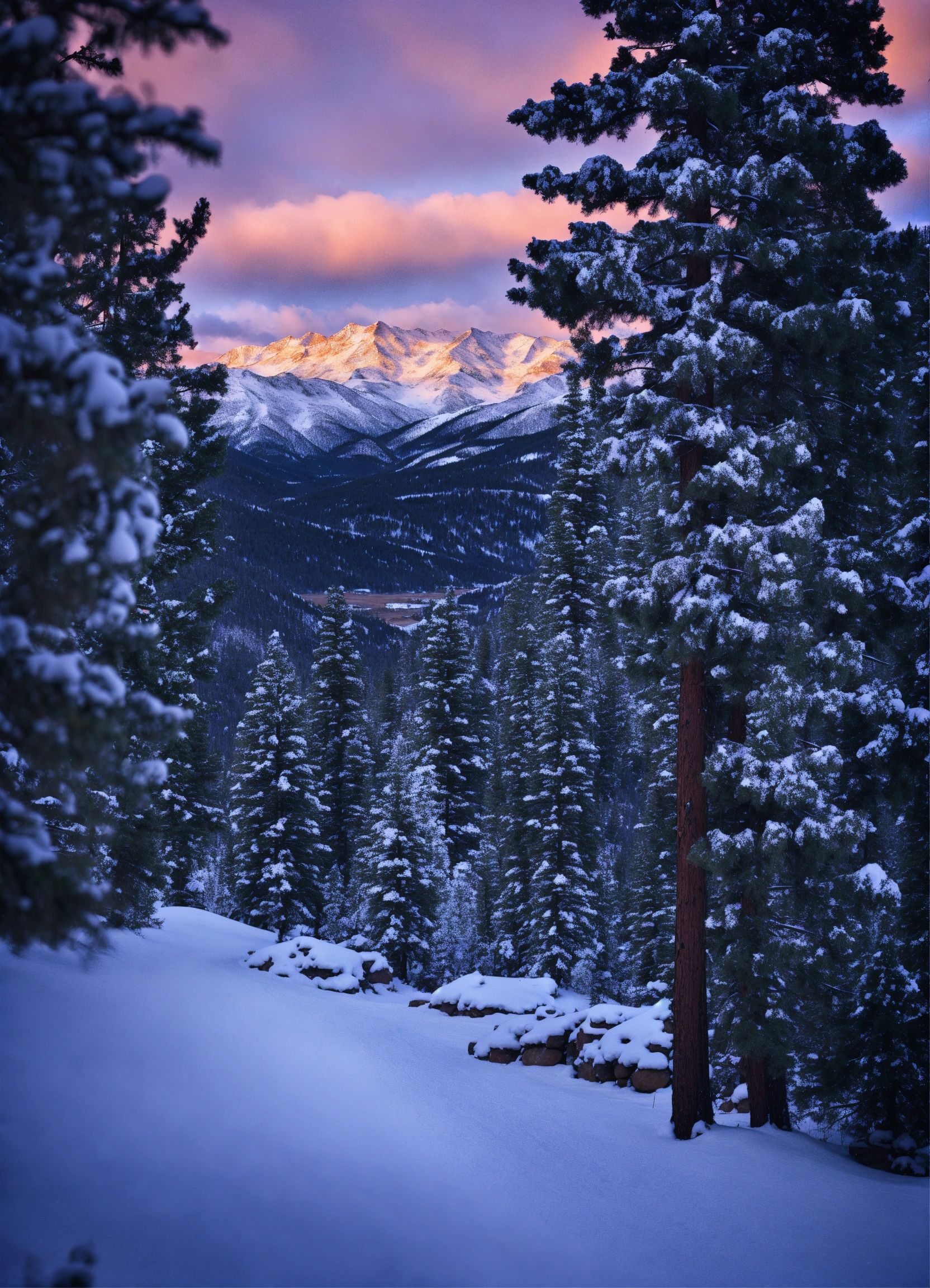 Lexica - Colorado snow