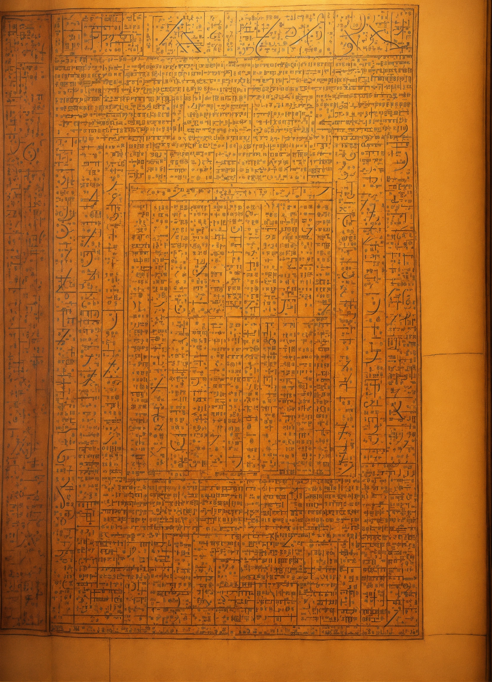 Lexica - Medievial gnosis like picture of hebrew alphabet micked with ...