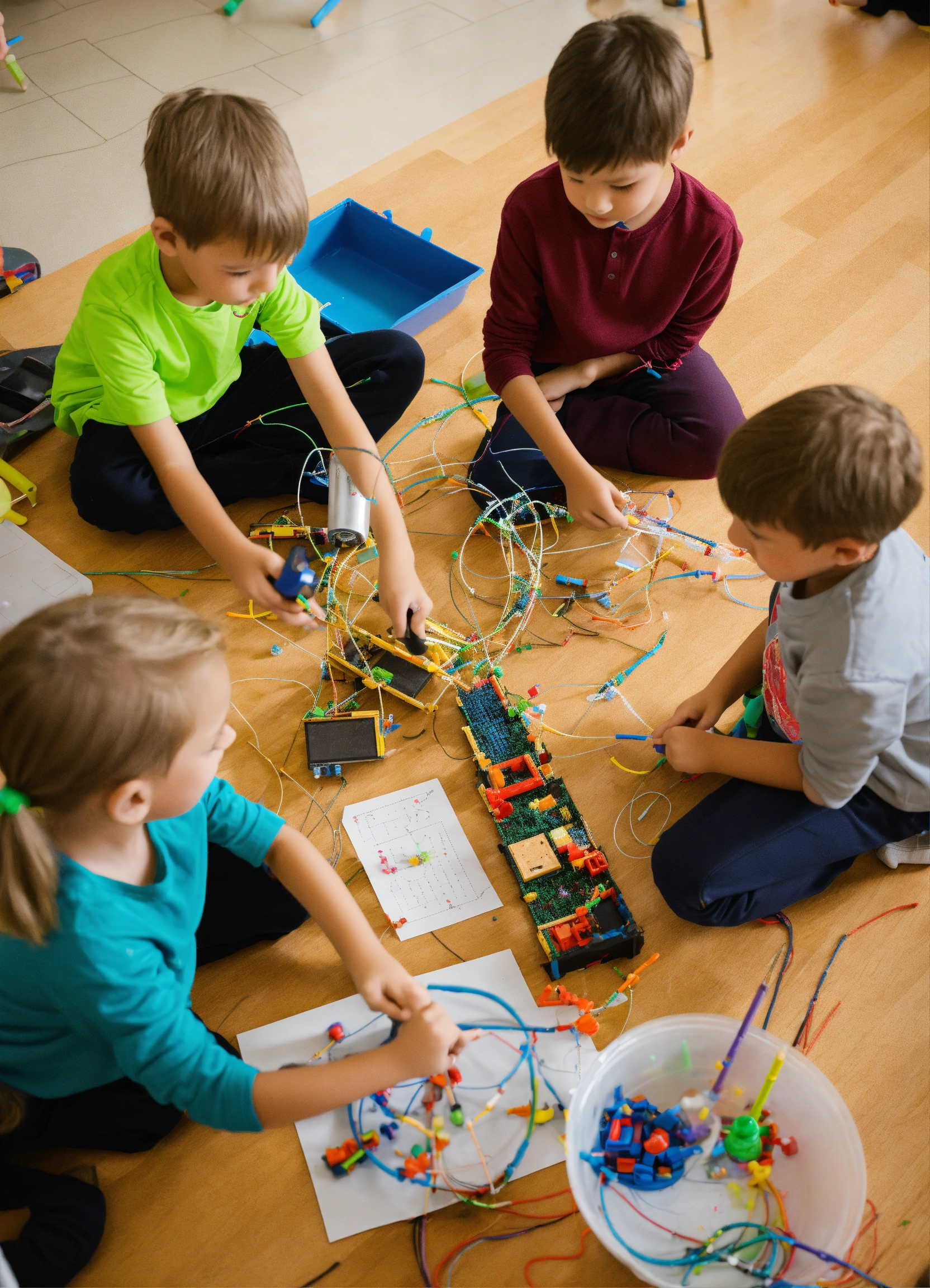 Lexica - A group of elementary school kids creating STEM projects