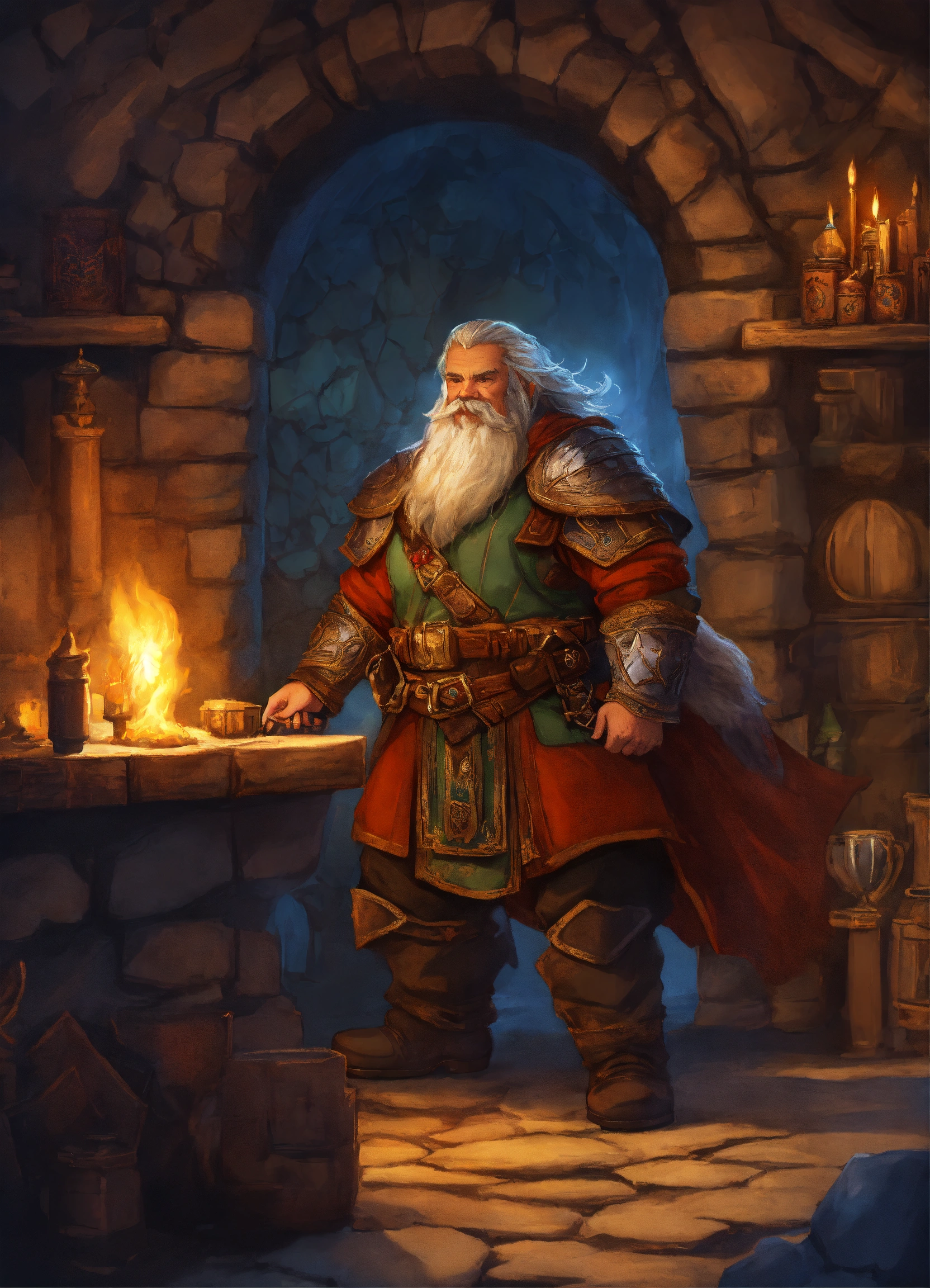 Lexica - Magical adventures betrayal in the fantasy realm with dwarf.