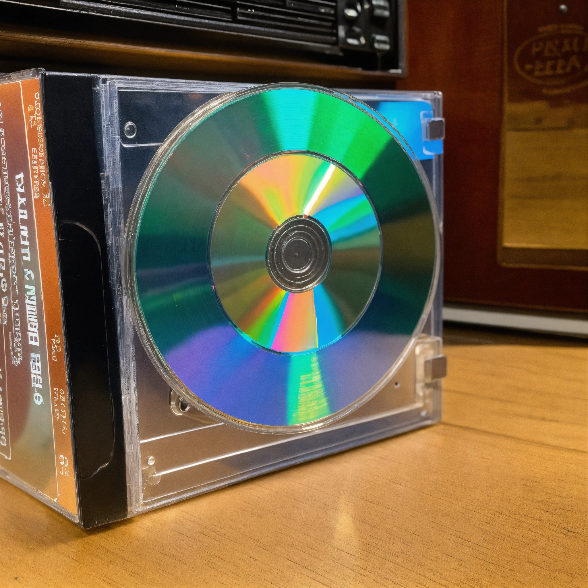 Lexica - A photo of a CD with a high interest rate. The CD is in a safe ...
