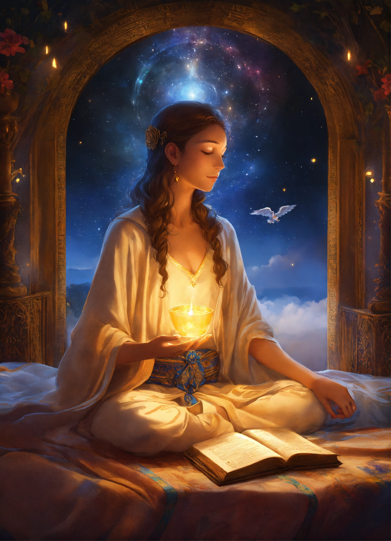 Lexica - A realistic image of Receive Guidance and Wisdom from Your ...
