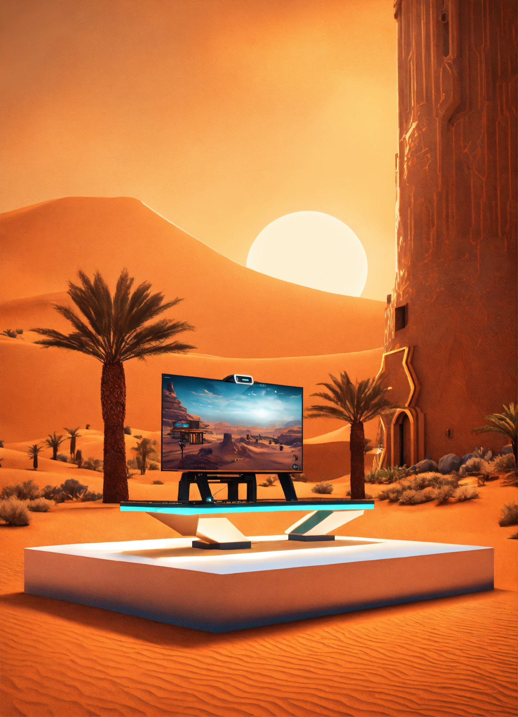 Lexica - Create an image of the VR station, where visitors are immersed ...
