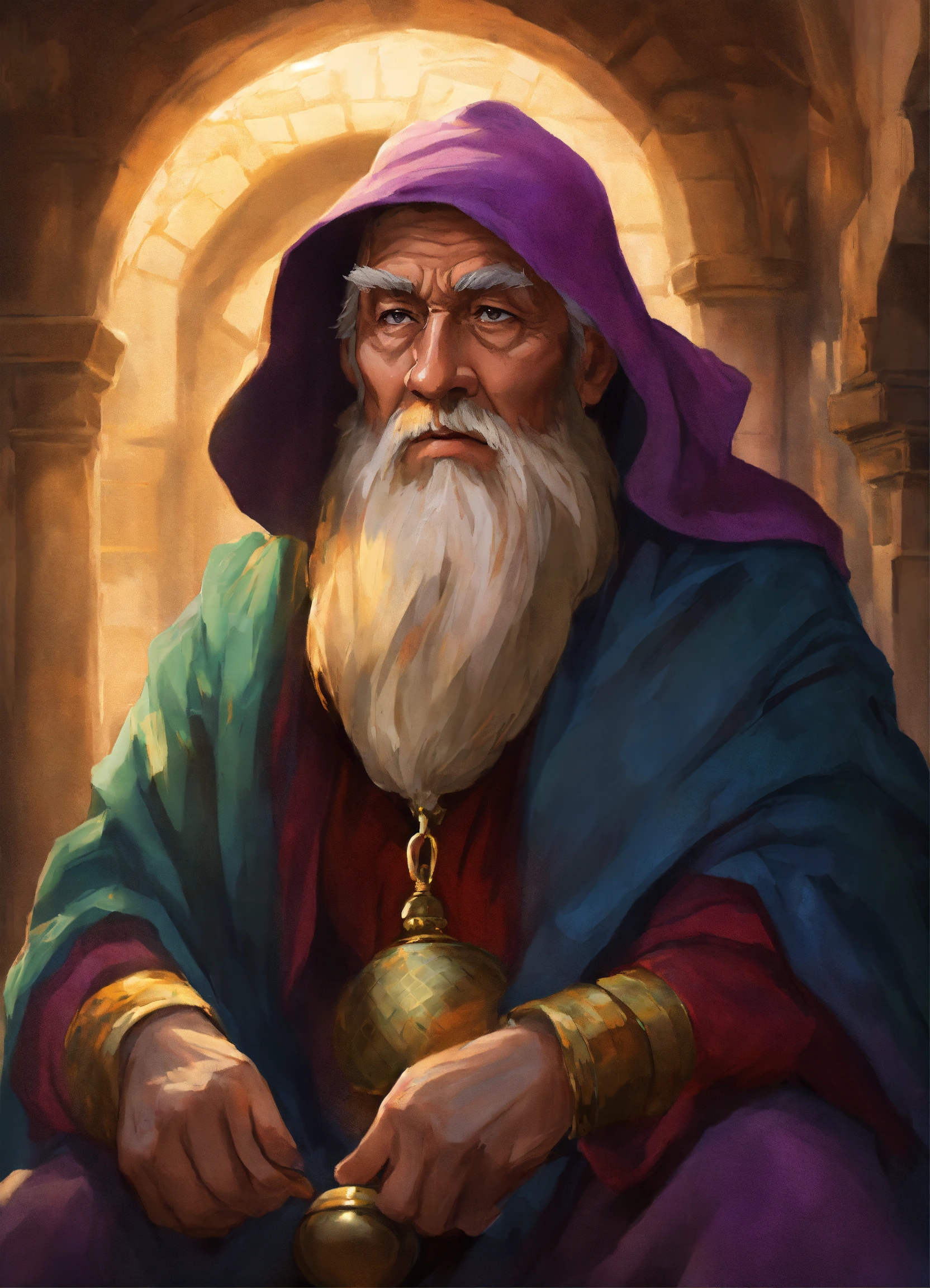 Lexica - Hunchback old wise man