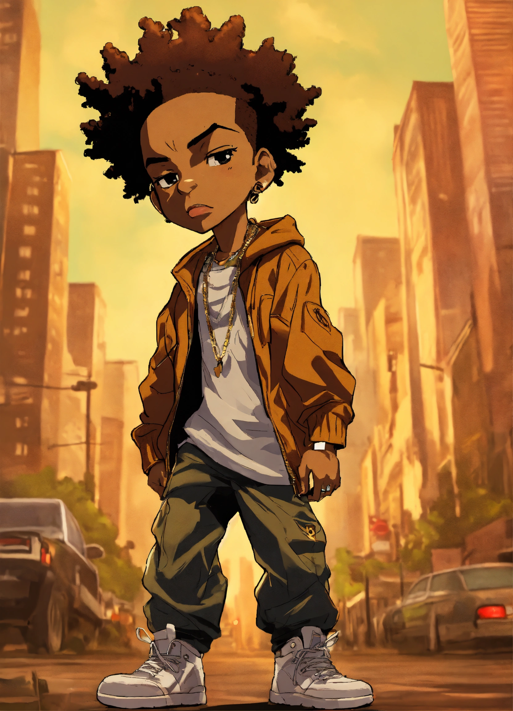 Lexica Hip Hop Art Style Boondocks Cartoon Full Body 3564