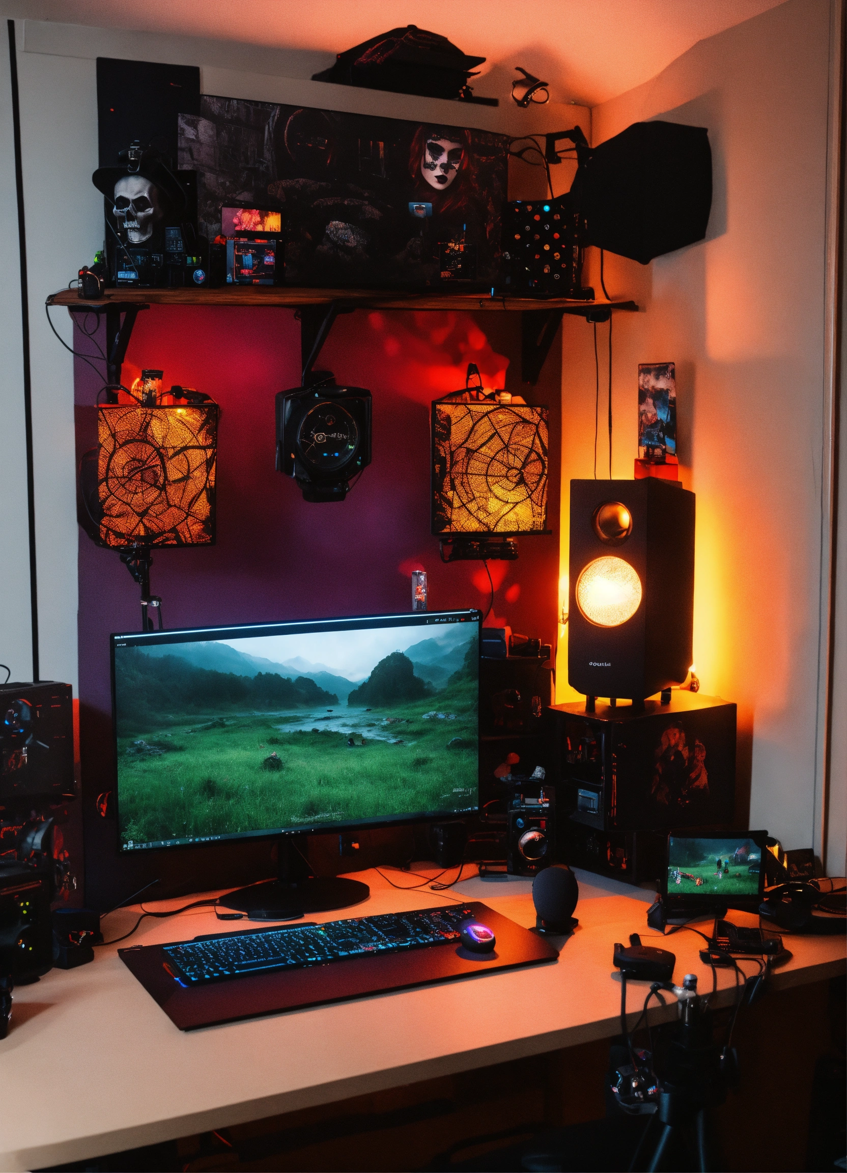 Lexica - Goth streaming setup